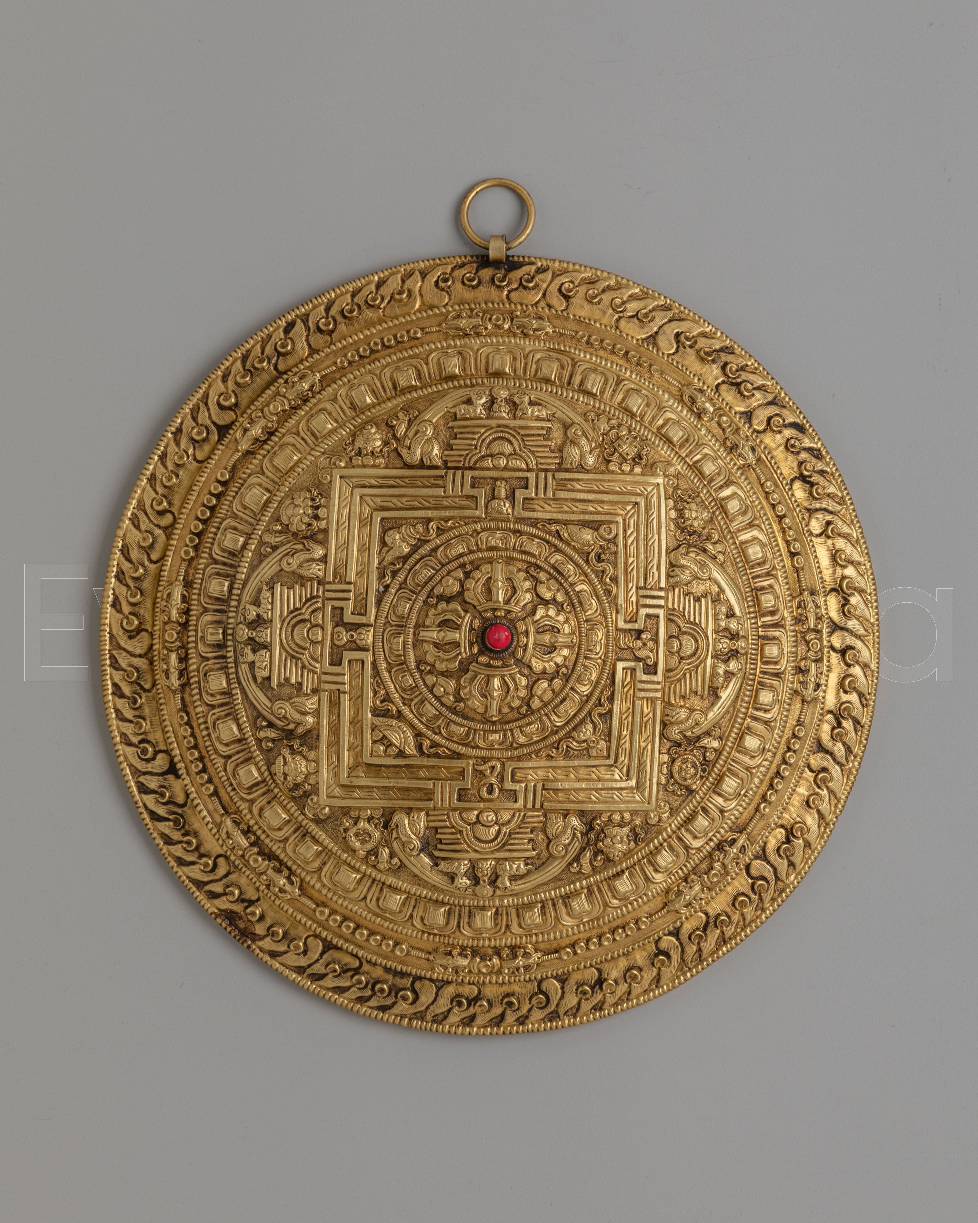 Sacred Bishwo Vajra Wall Hanging 