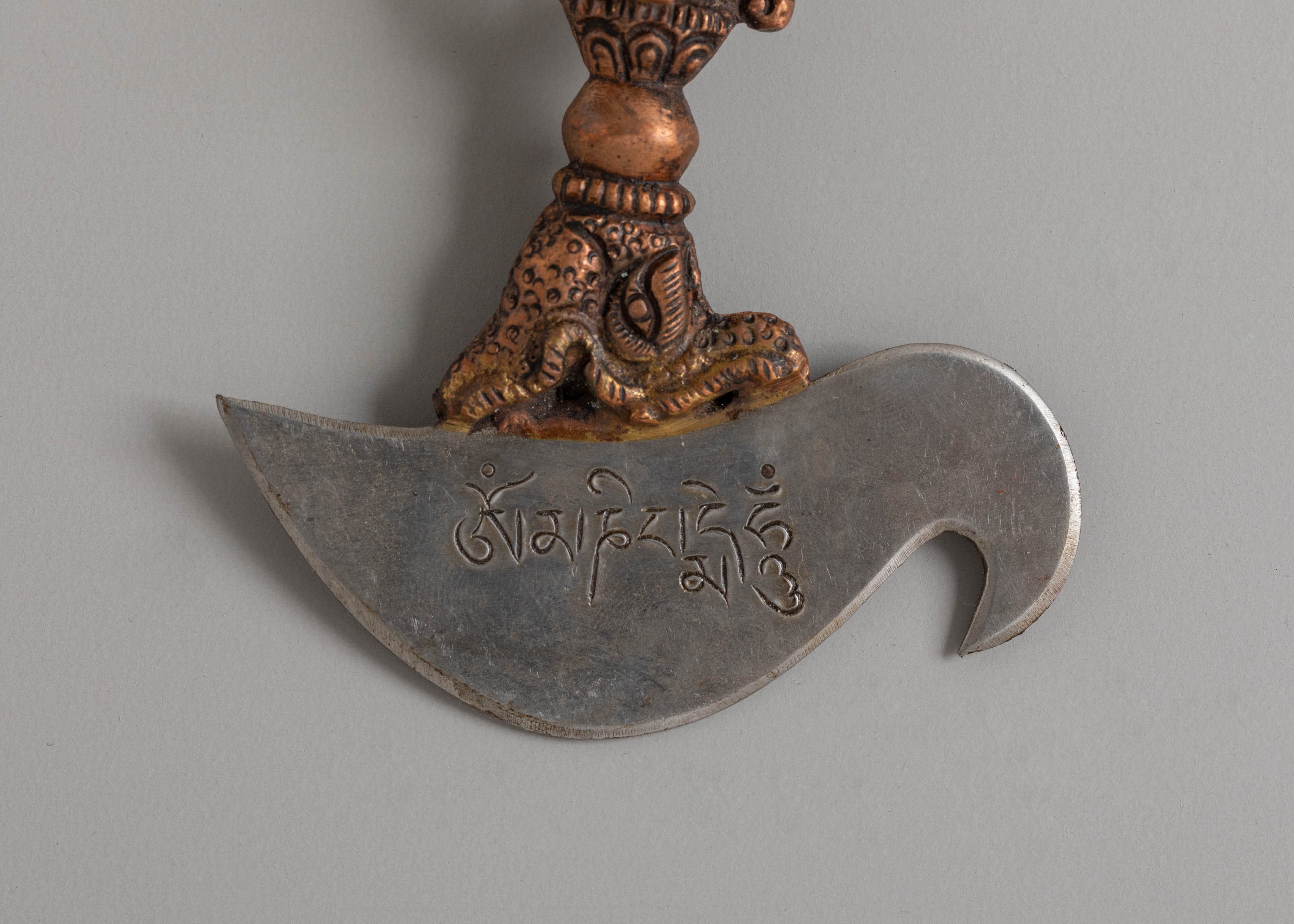 Traditional Kartika Knife for Buddhist Ritual | Sacred Kartika Blade