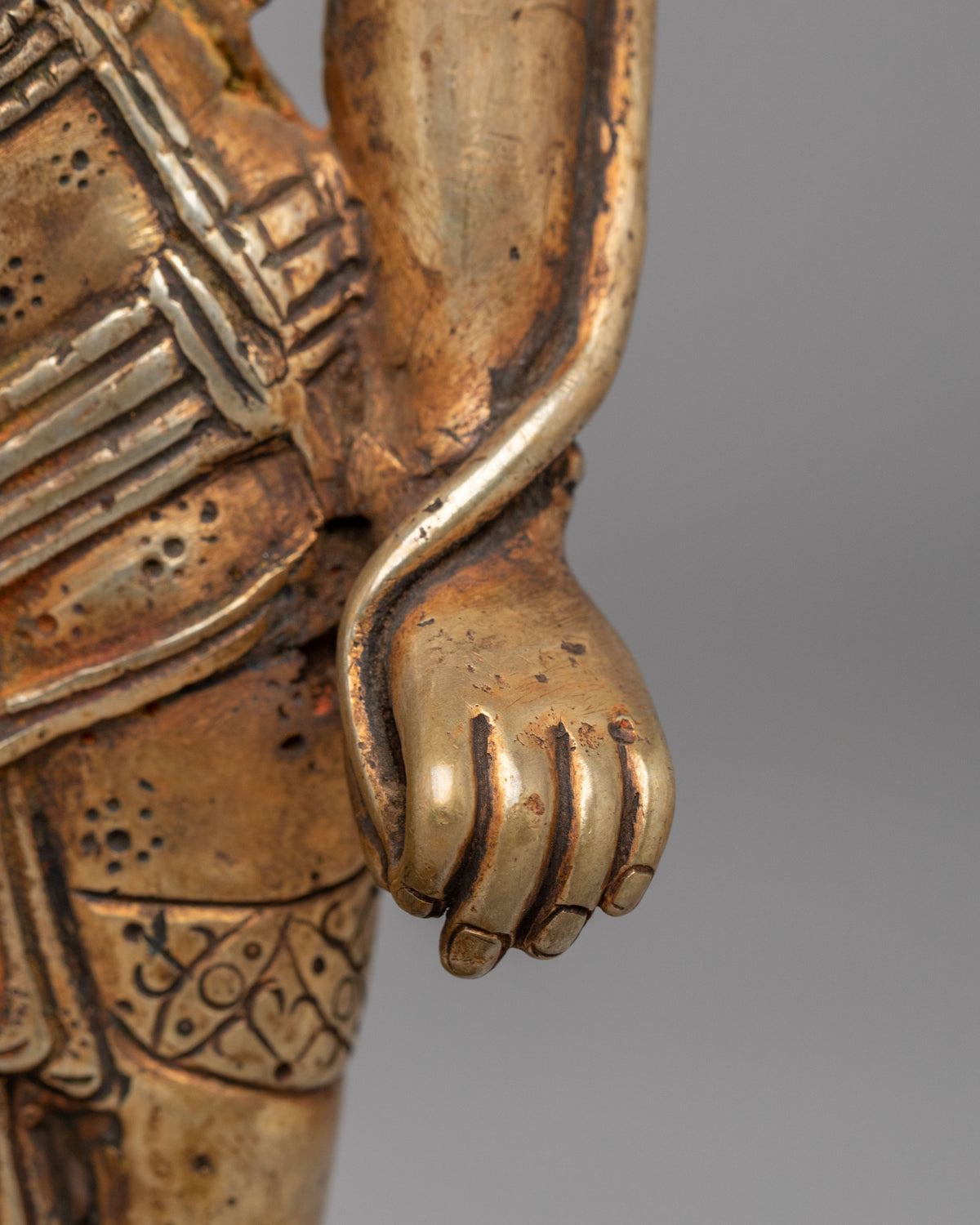 15 Years Old Standing Lokeshwor Statue | Spiritual Home Decor