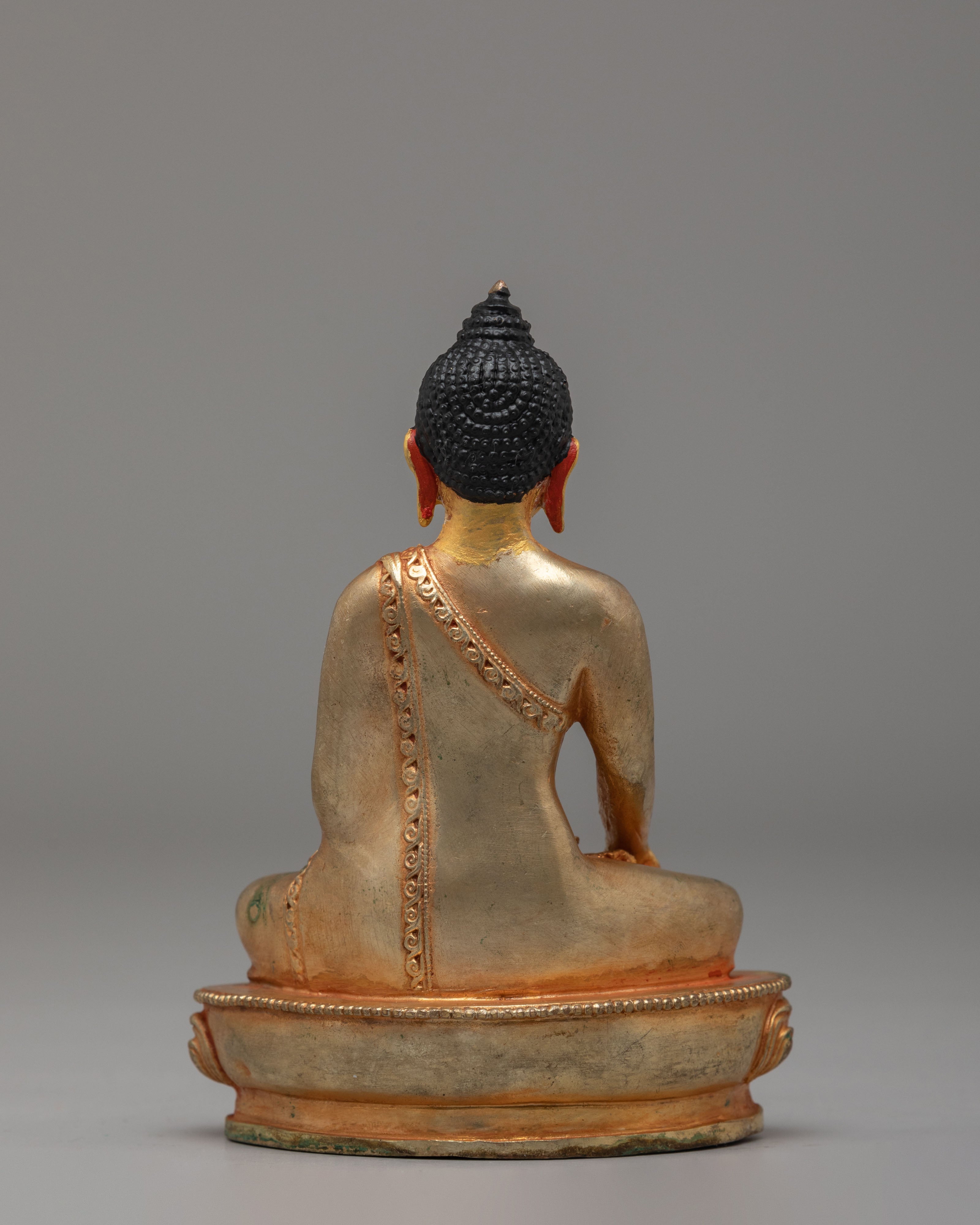 Handcrafted Shakyamuni Buddha Sculpture for Peace | Spiritual Decor