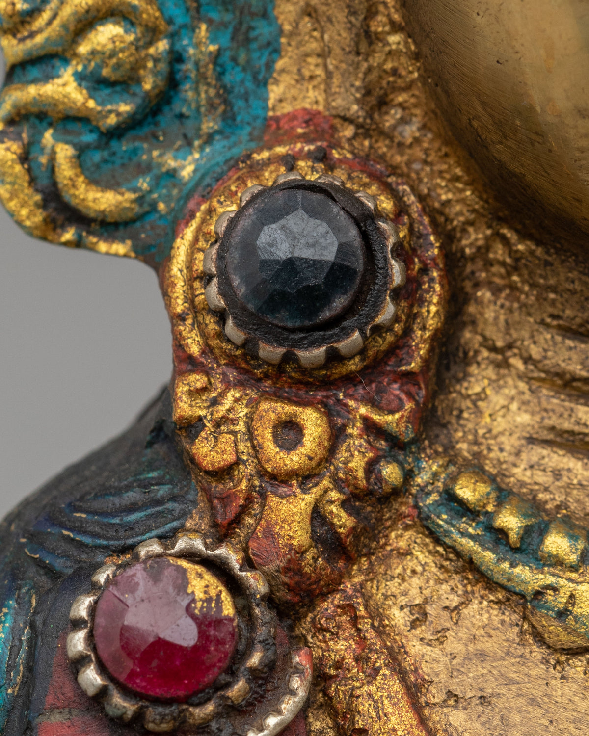 Traditional Vajrasattva Purification Statue | Tibetan Buddhist Artwork