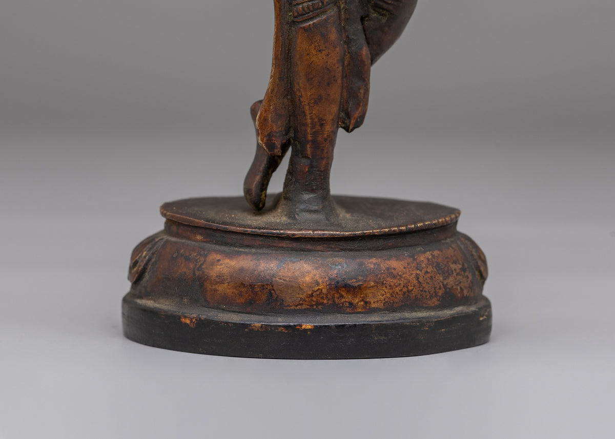 Handmade Maya Devi Statue | Brass Statue with Antique Finishing