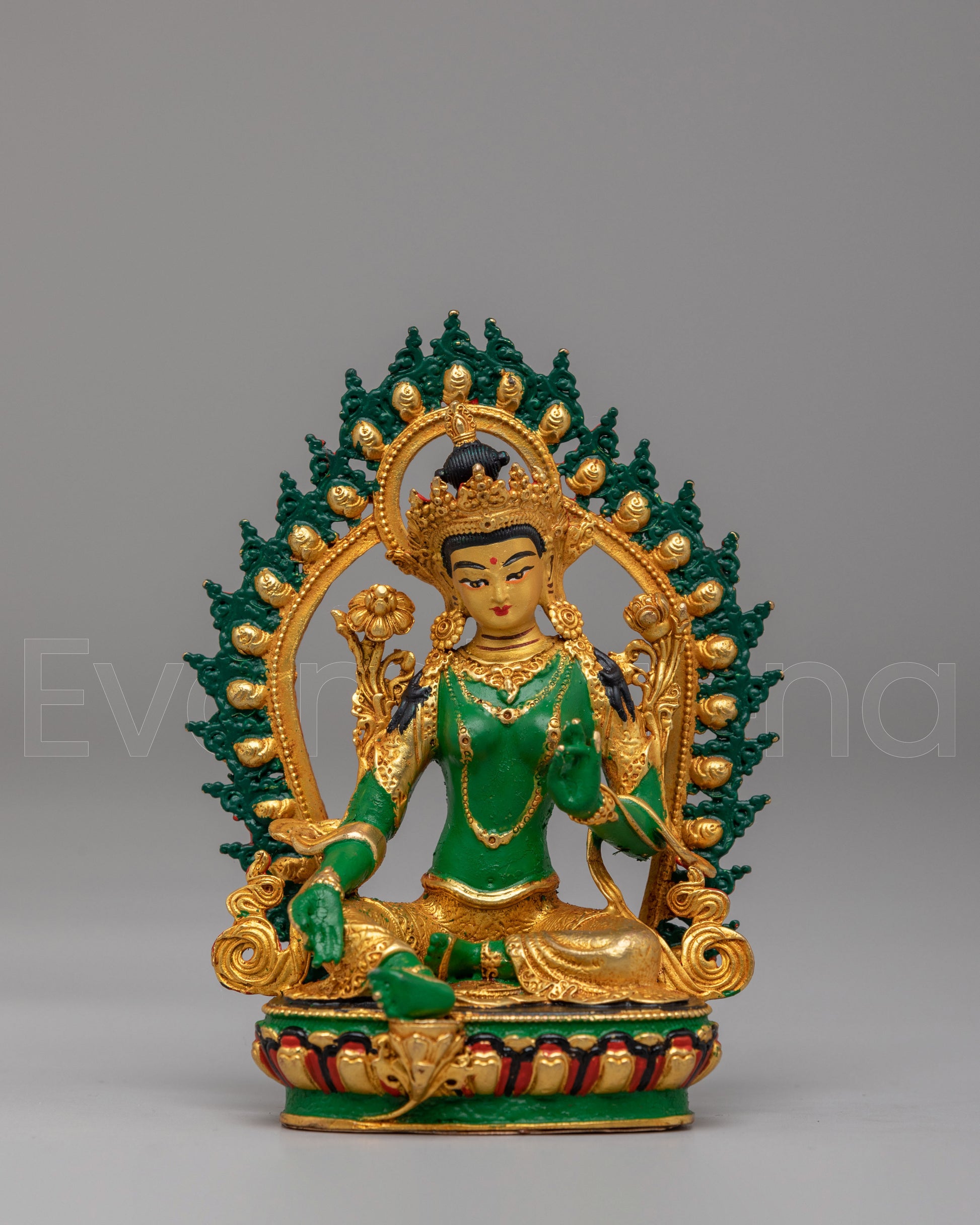 Sacred Green Tara Statue 