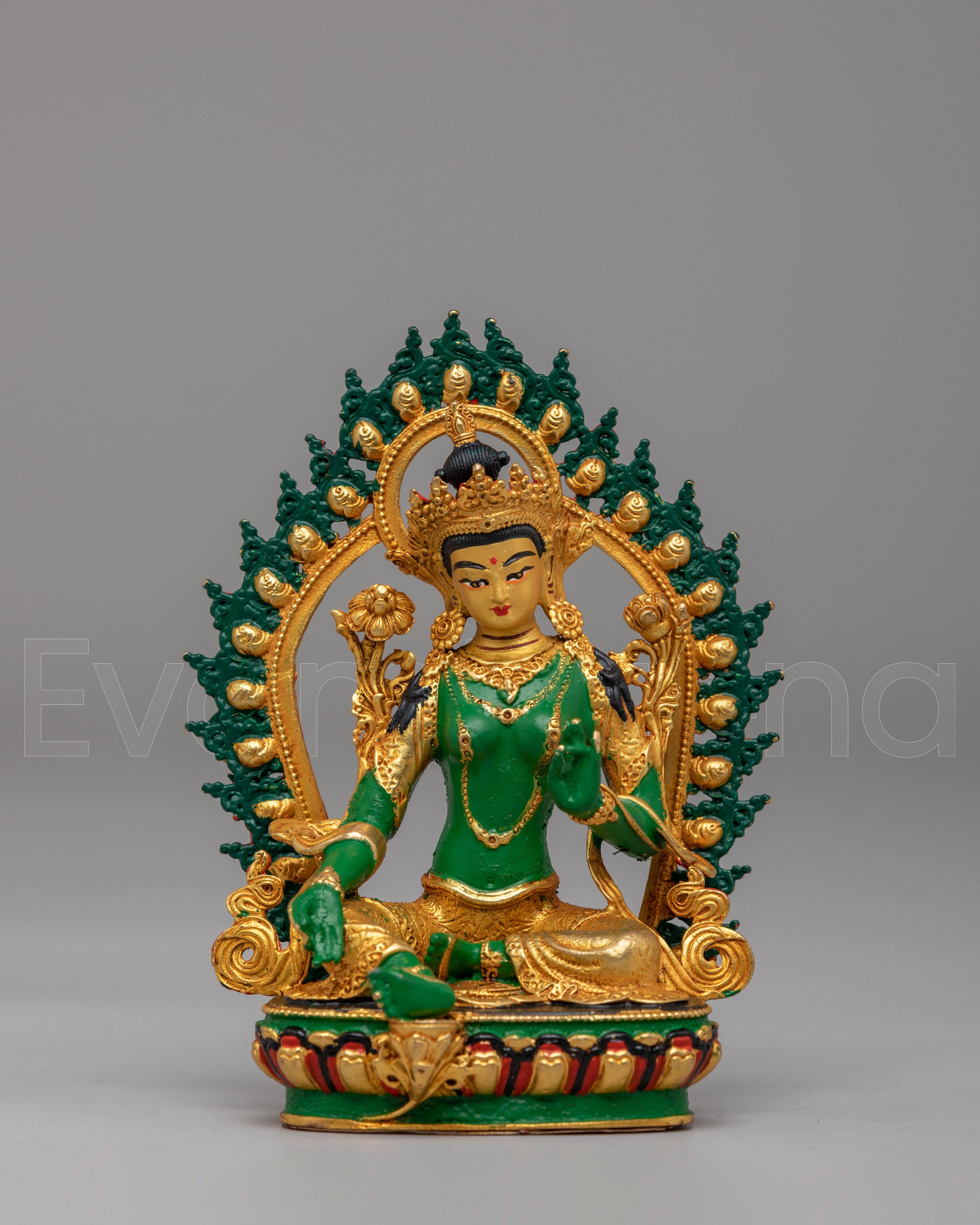 Sacred Green Tara Statue 