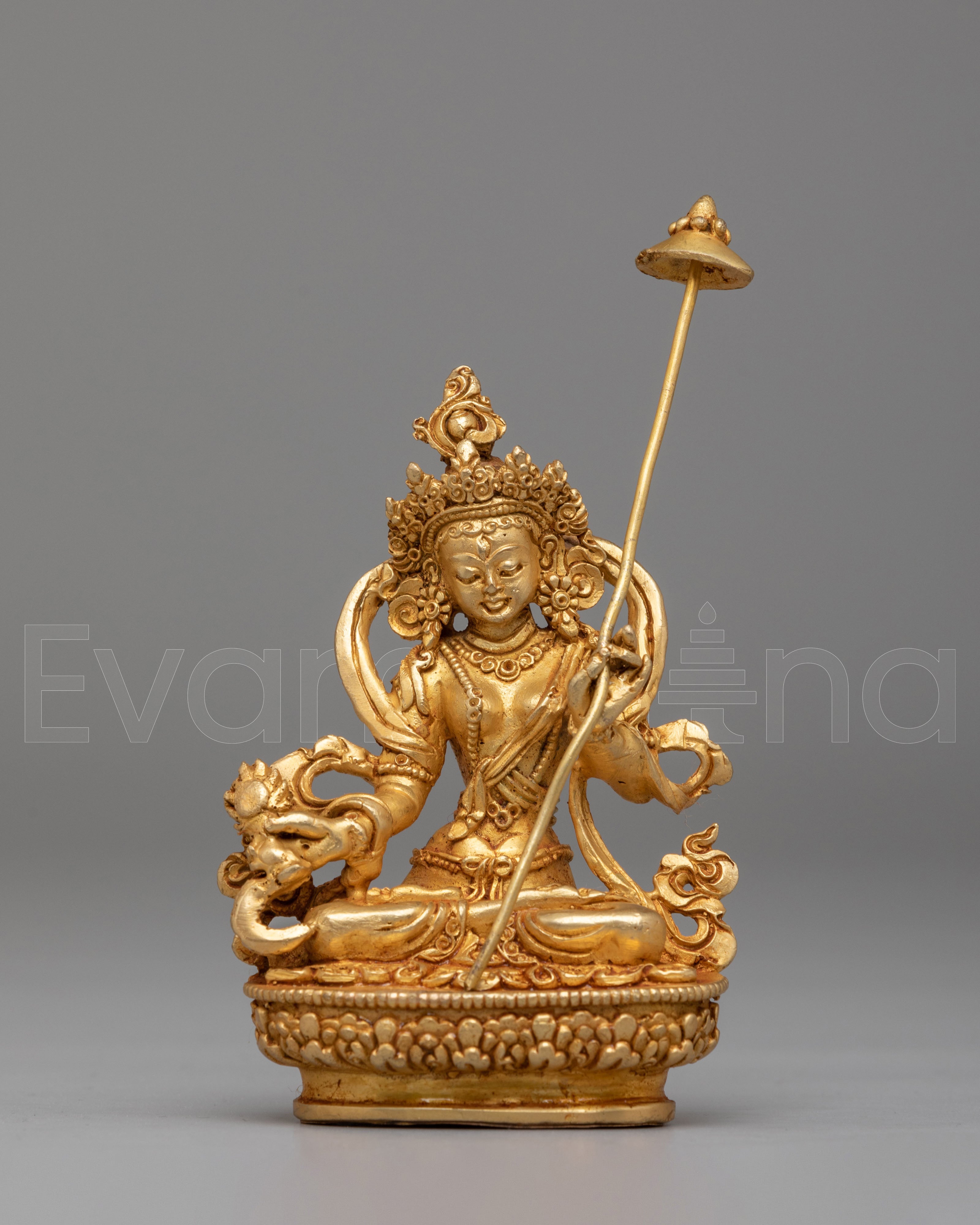 Sacred Tibetan Dukar Statue
