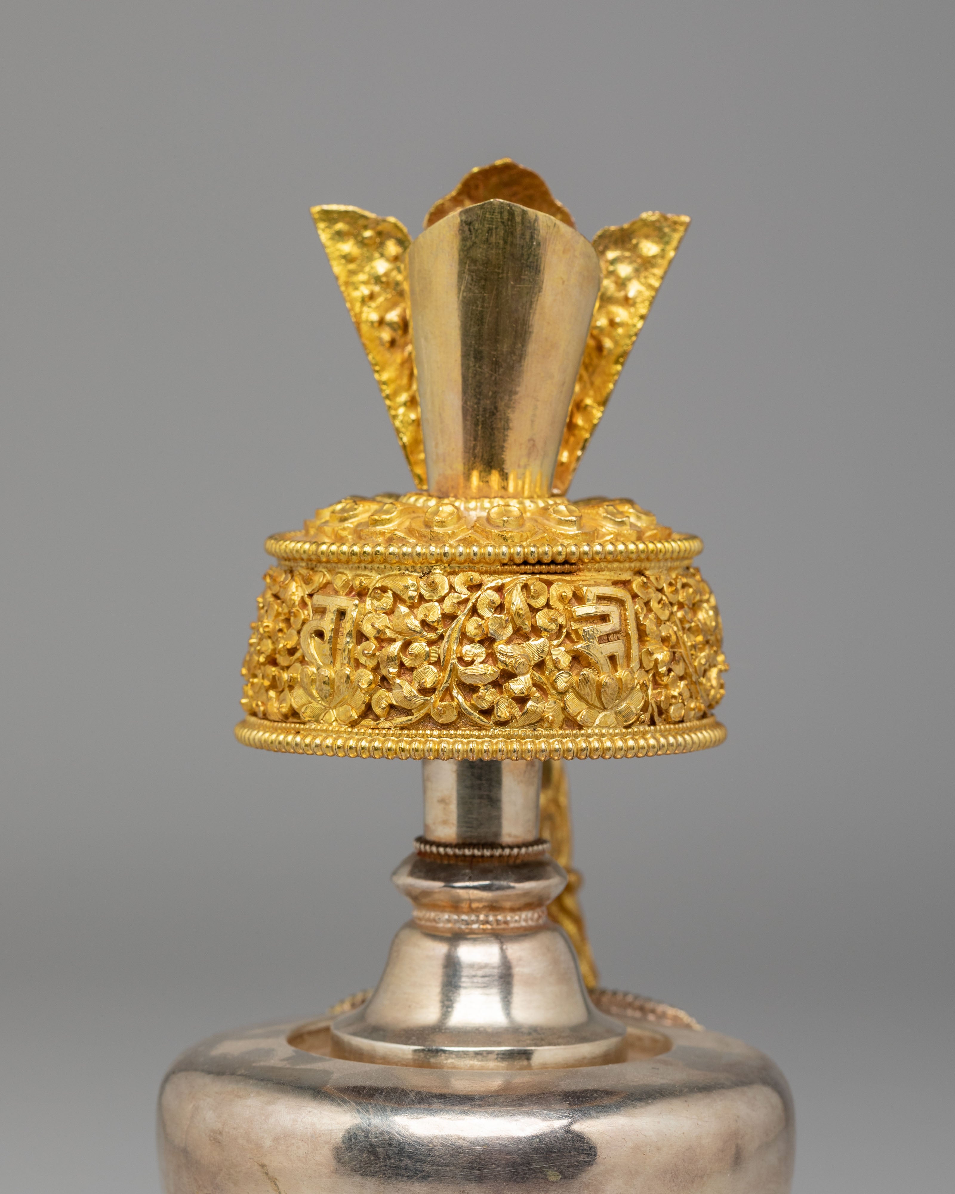 Spiritual Handcrafted Ritual Bhumba | Himalayan Altar Offering Pot