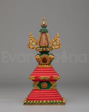 Handcrafted Enlightenment Stupa 