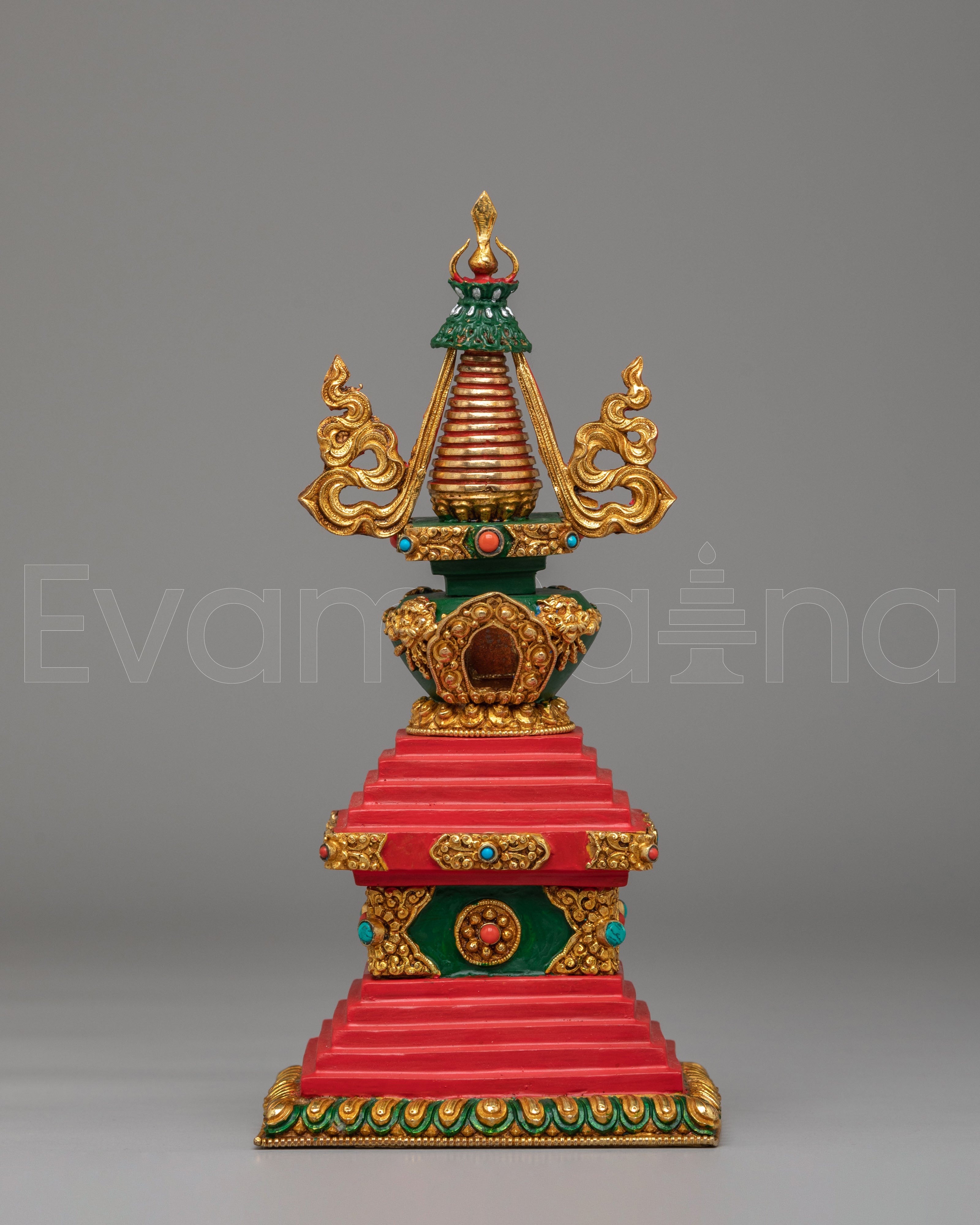 Handcrafted Enlightenment Stupa 