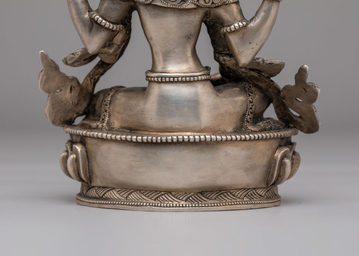 Sacred Saraswati Statue | Hindu Goddess of Knowledge