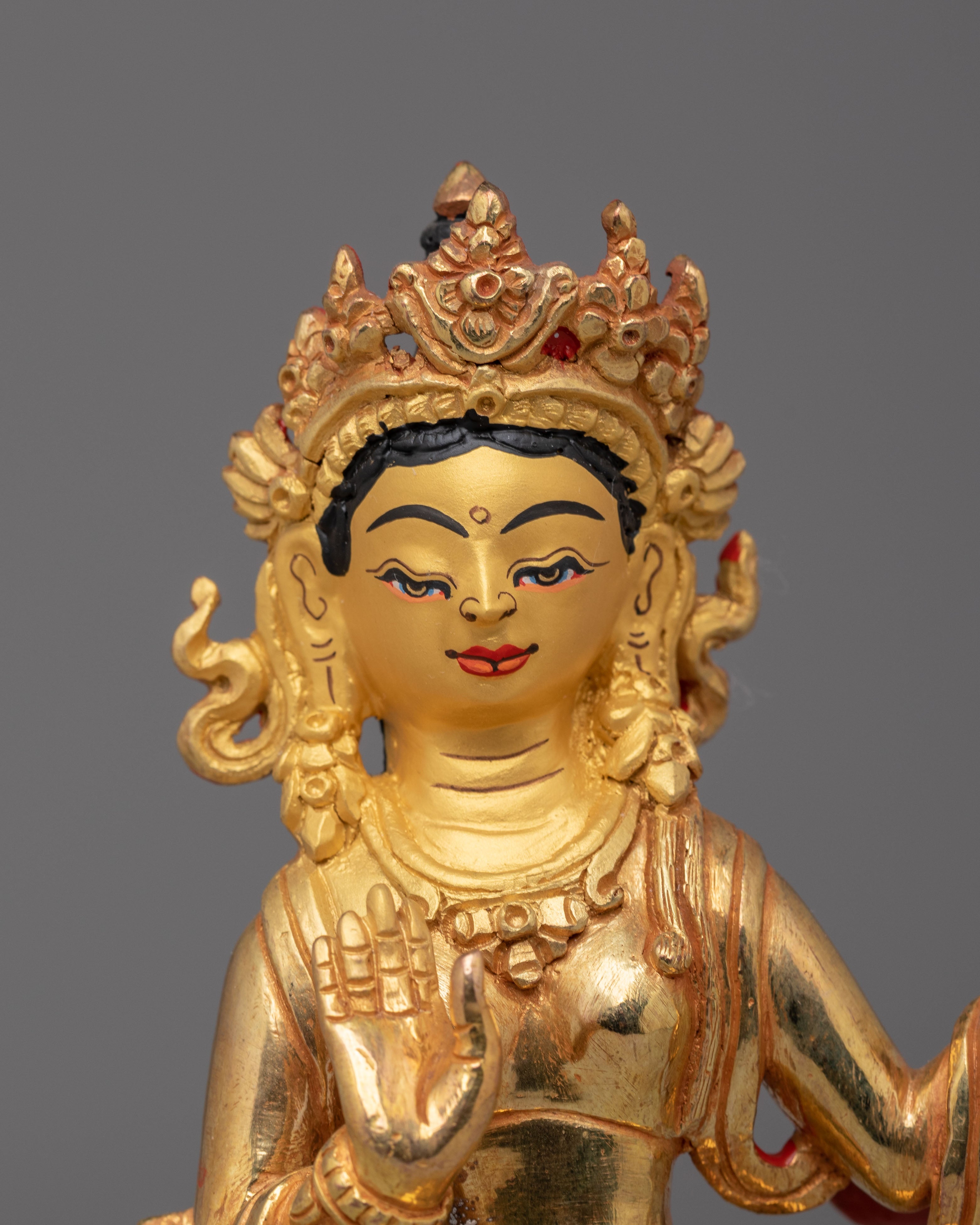 Mandarava Spiritual Statue | Sacred Tibetan Dakini Artwork