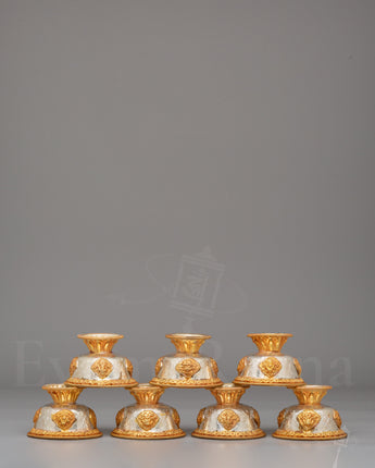 Seven-Bowl Water Offering Set 