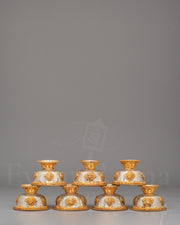 Seven-Bowl Water Offering Set 