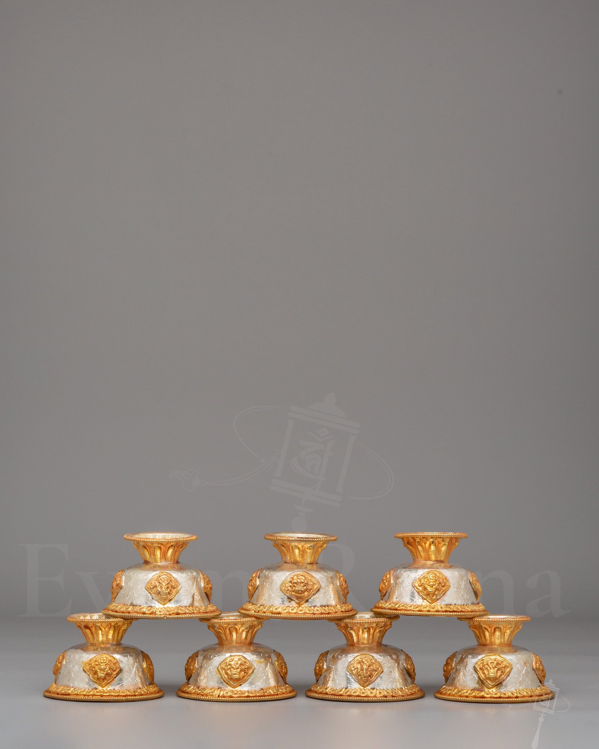 Seven-Bowl Water Offering Set 
