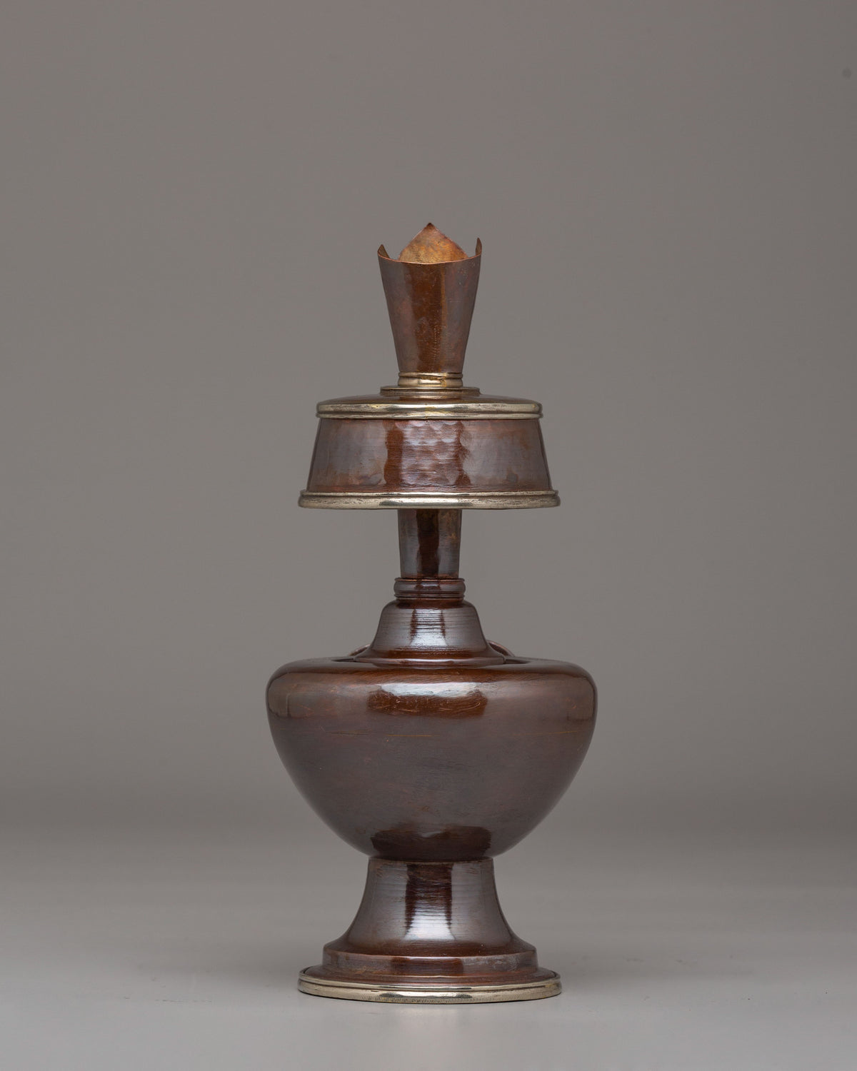 Tibetan Bhumba For Ritual | Handcrafted Sacred Offering Vessel