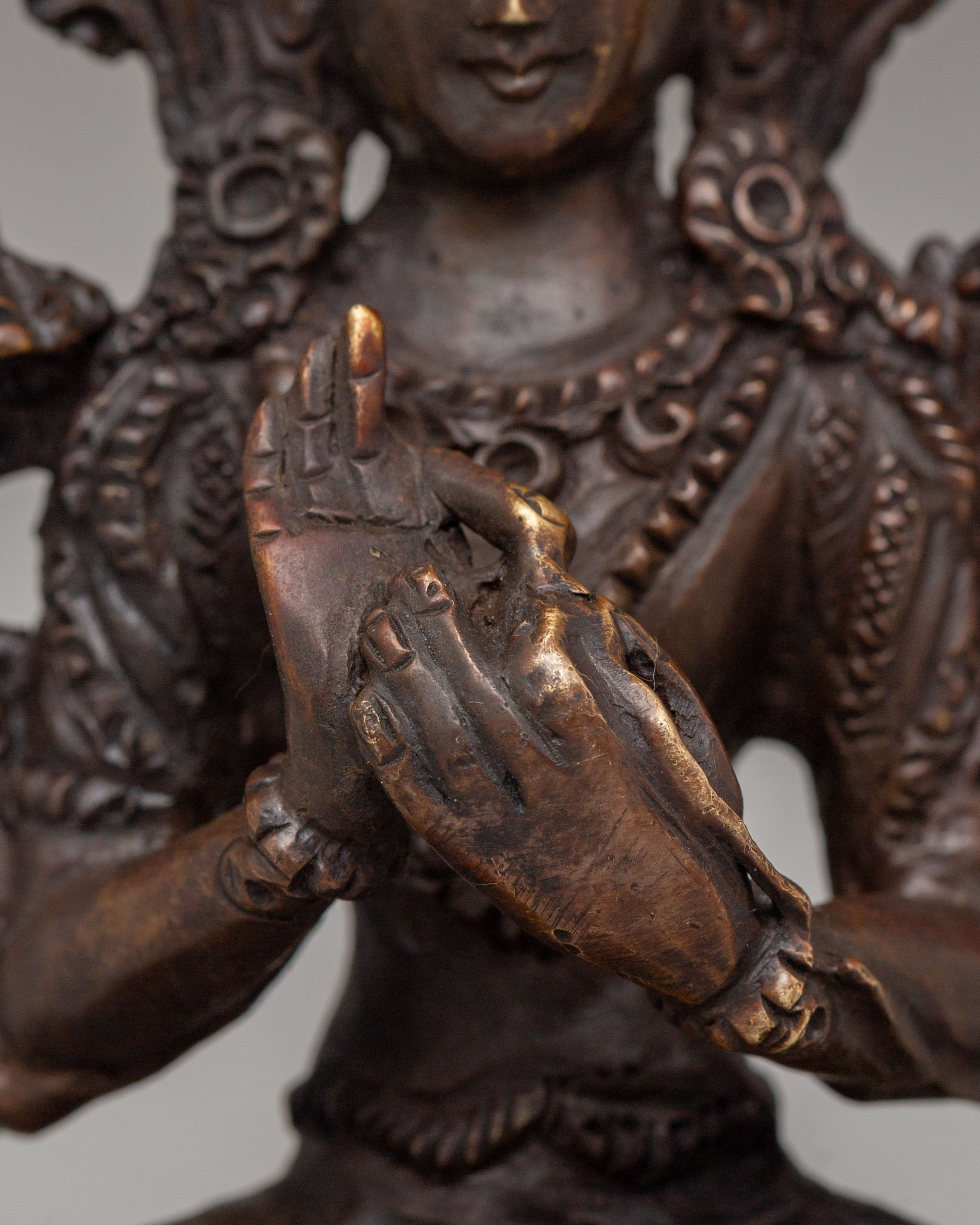 Himalayan Manjushri Spiritual Statue | Bodhisattva of Wisdom