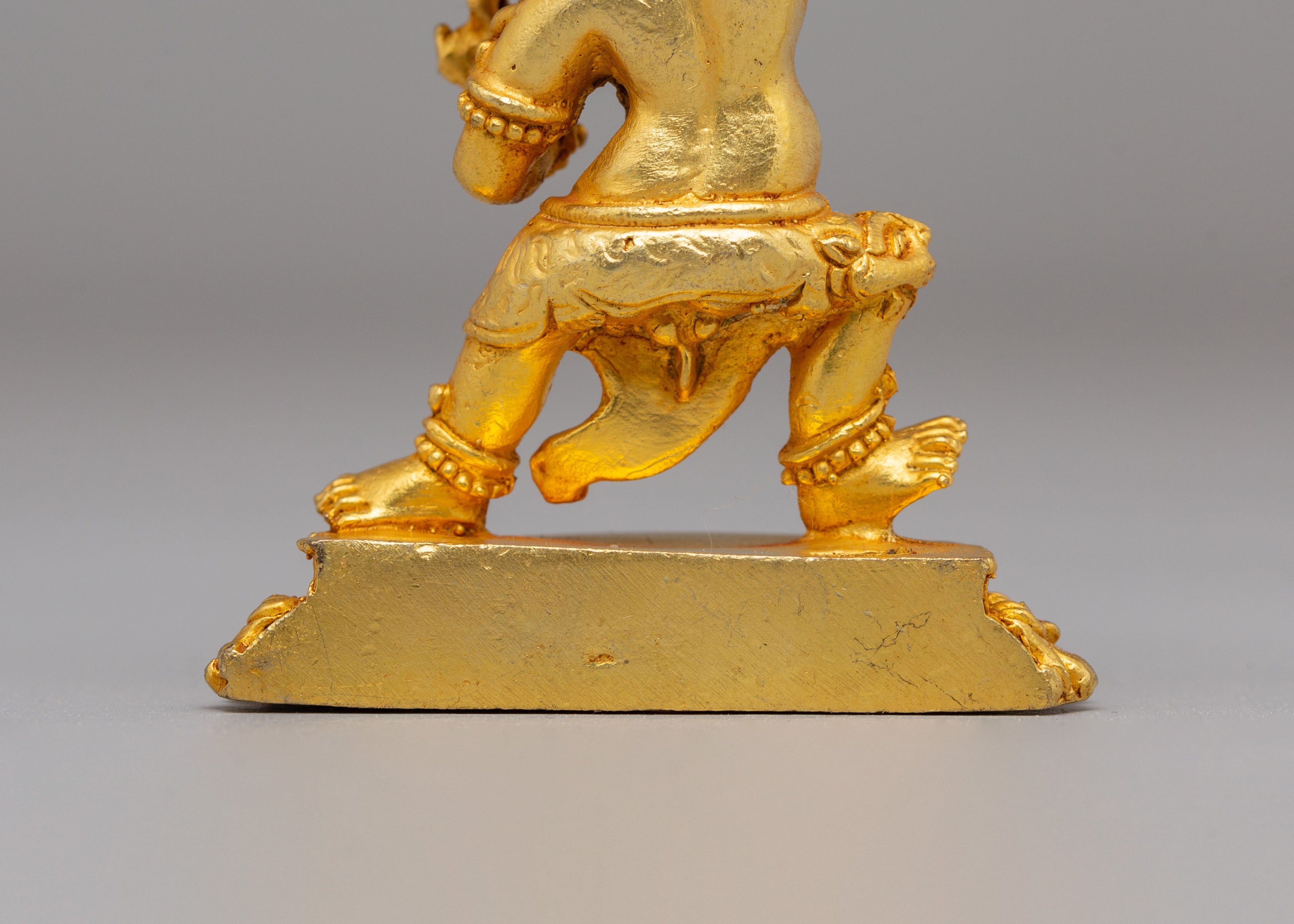 Traditional Vajrapani Altar Statue | Buddhist Protector Deity