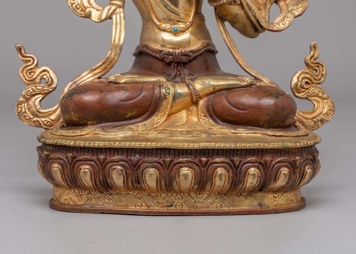 Sword of Wisdom Manjushri Statue | Tibetan Deity of Enlightenment