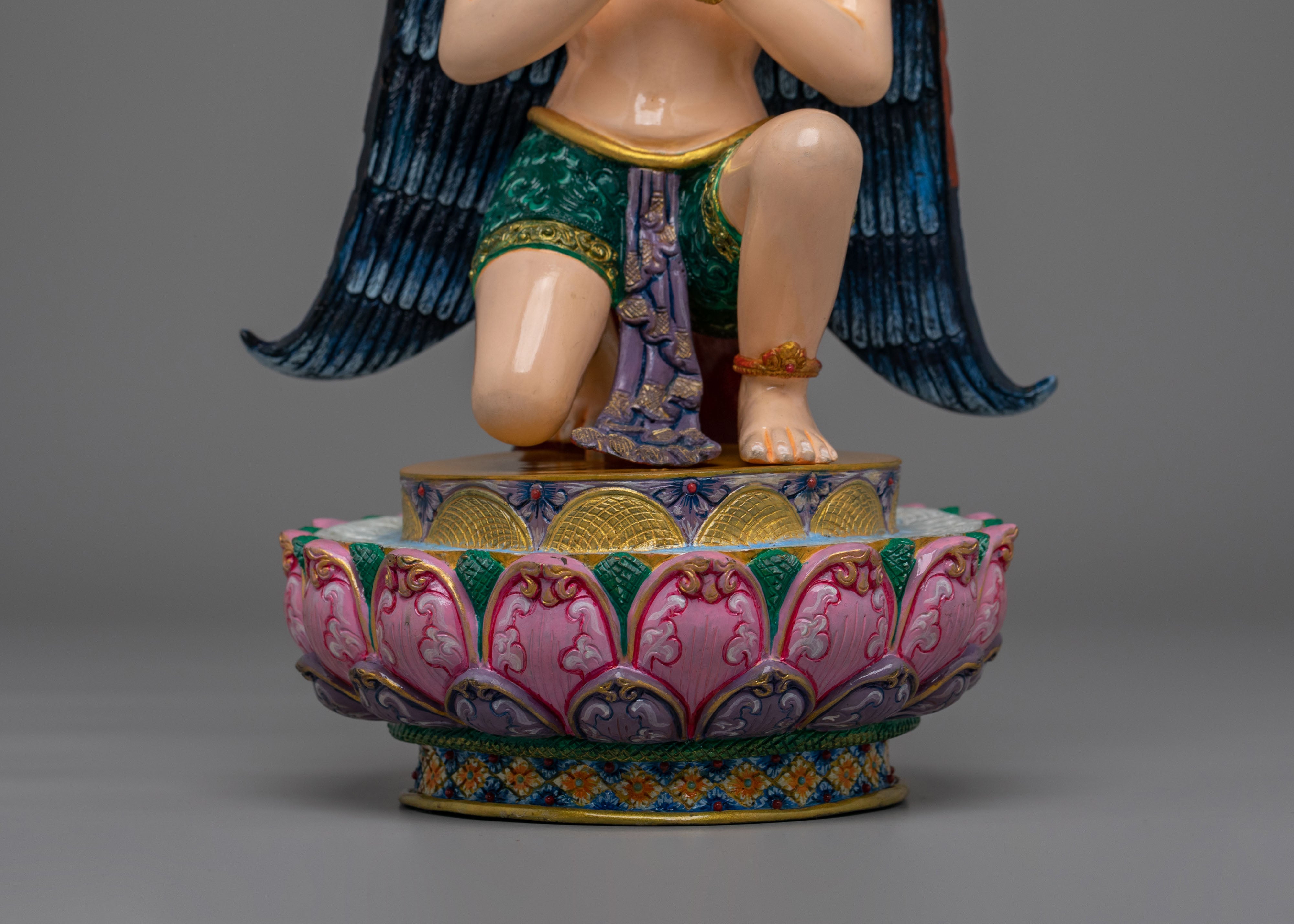 Traditional Garuda Statue | Handcrafted Guardian Deity Sculpture