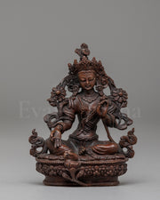 Himalayan Green Tara Machine Made Statue 
