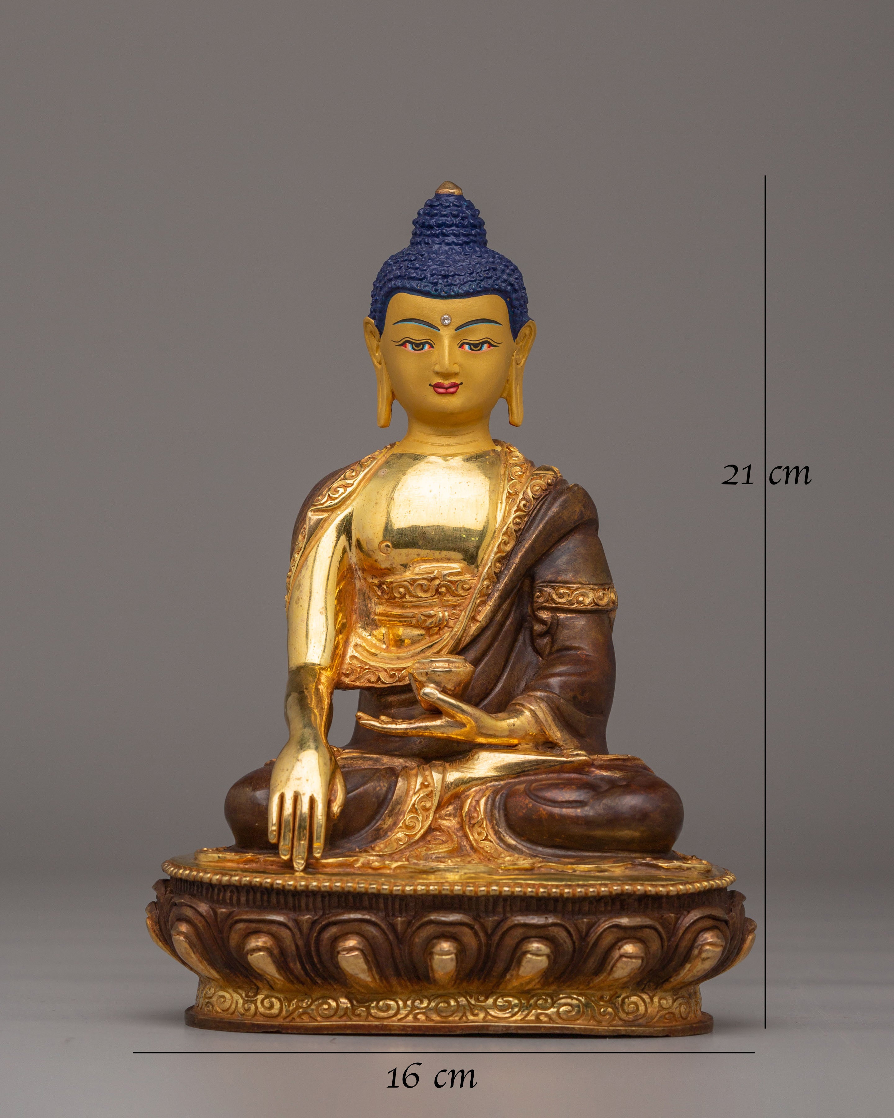Shakyamuni Buddha Altar Statue | Tibetan Meditation Buddha