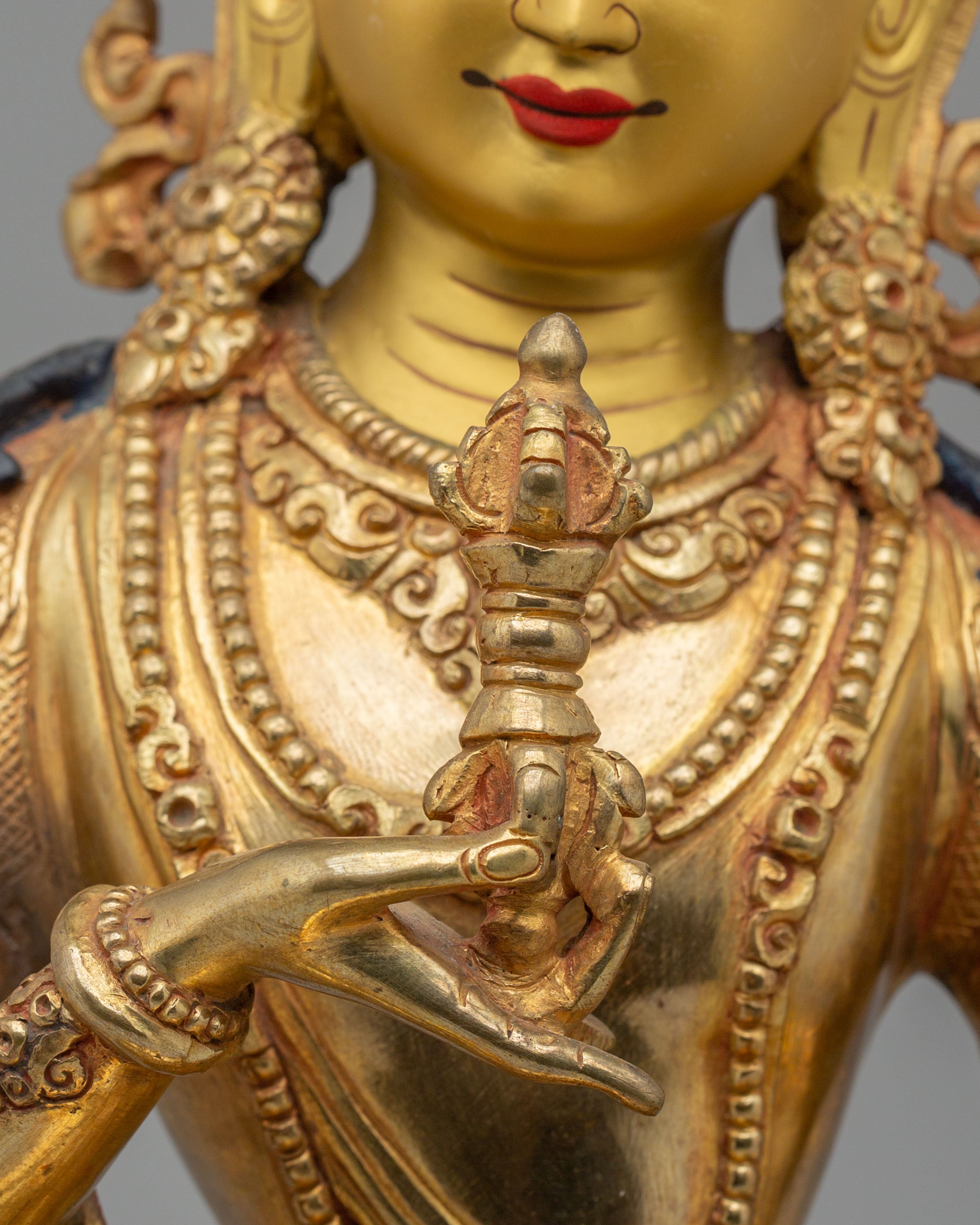 24K  Vajrasattva Buddhist Sculpture | A Symbol of Purification and Enlightenment