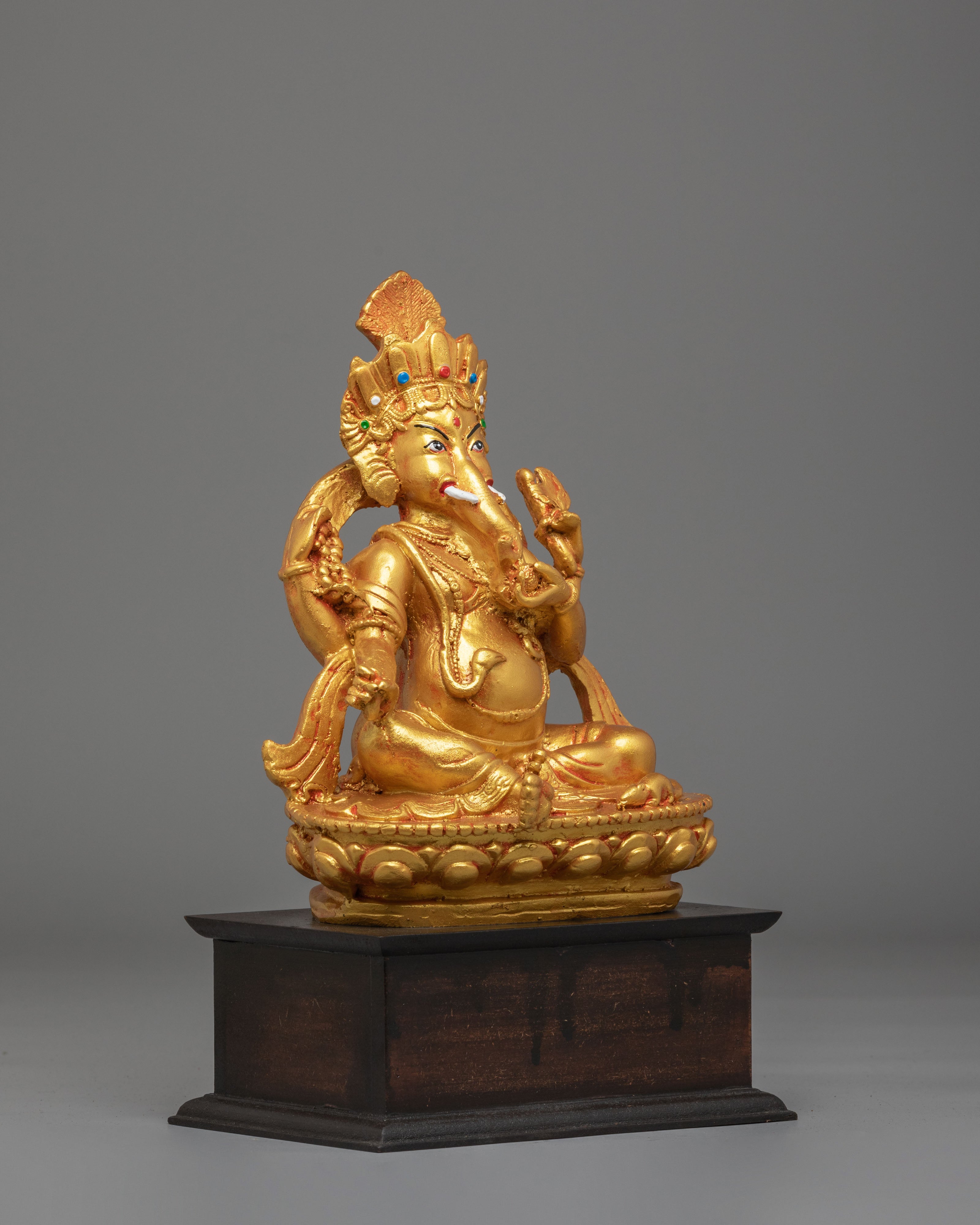 Divine Ganesha Deity Statue | Hindu Elephant God Figurine for Home Decor