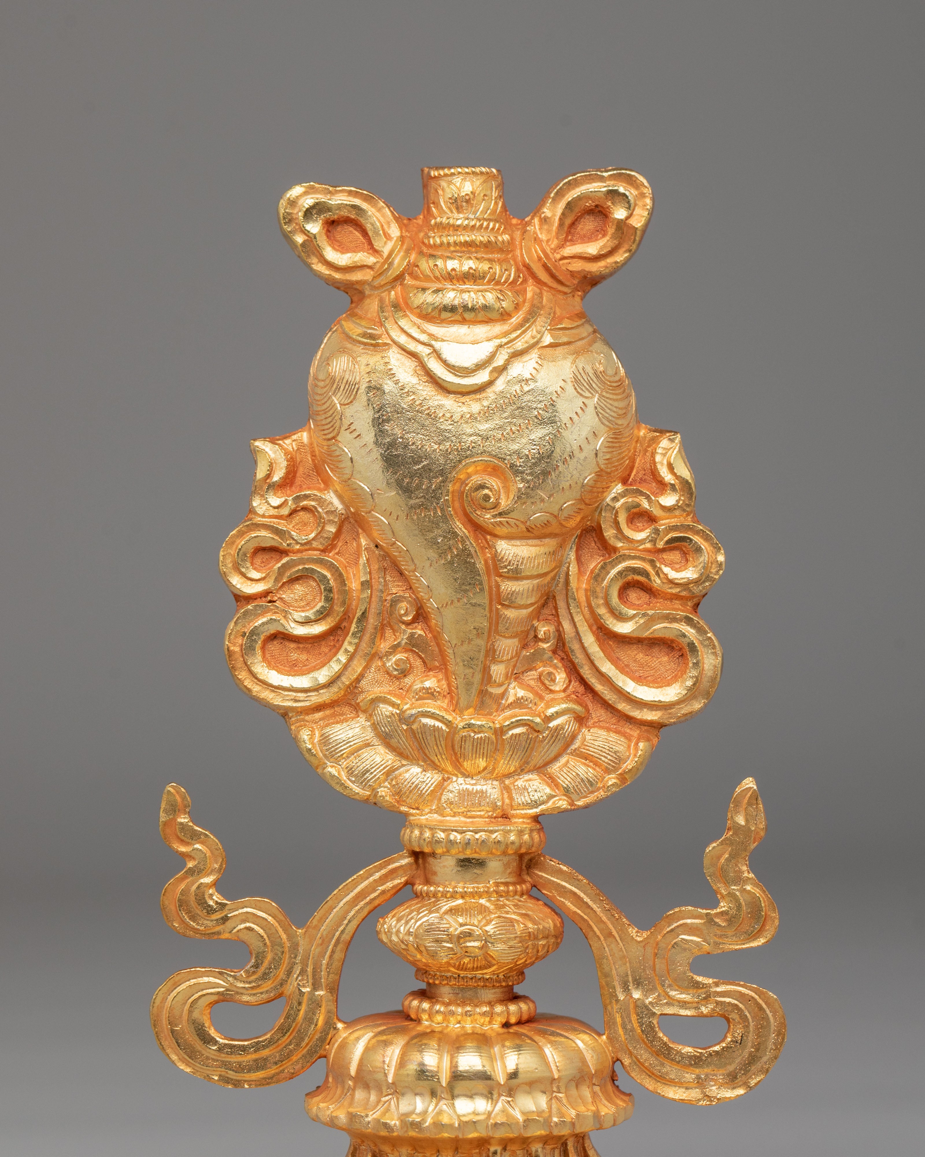 Eight Auspicious Symbols of Buddhism | Gold Plated Ashtamangala