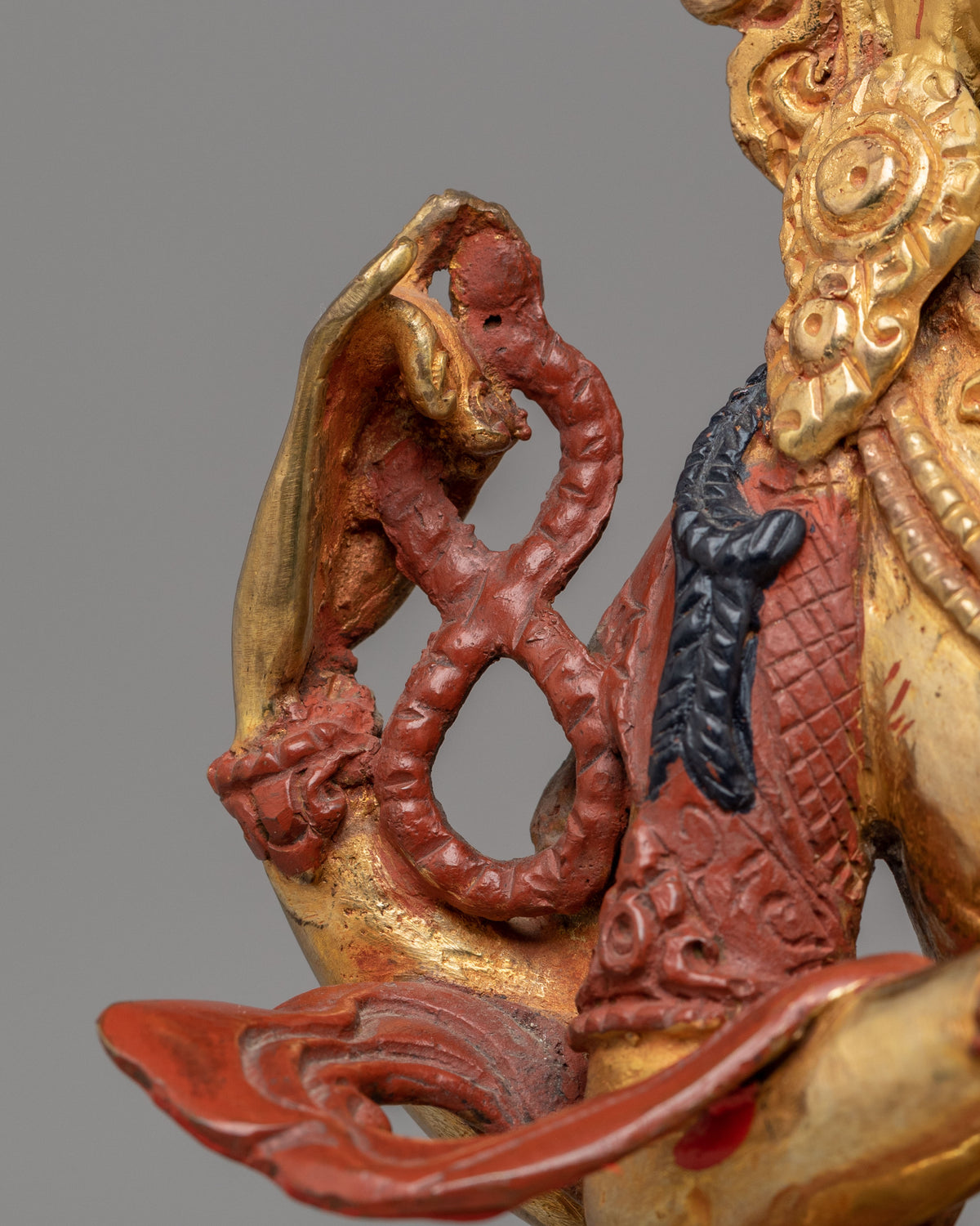 Chenrezig Avalokiteshvara Sculpture | Handcrafted Tibetan Buddha Statue