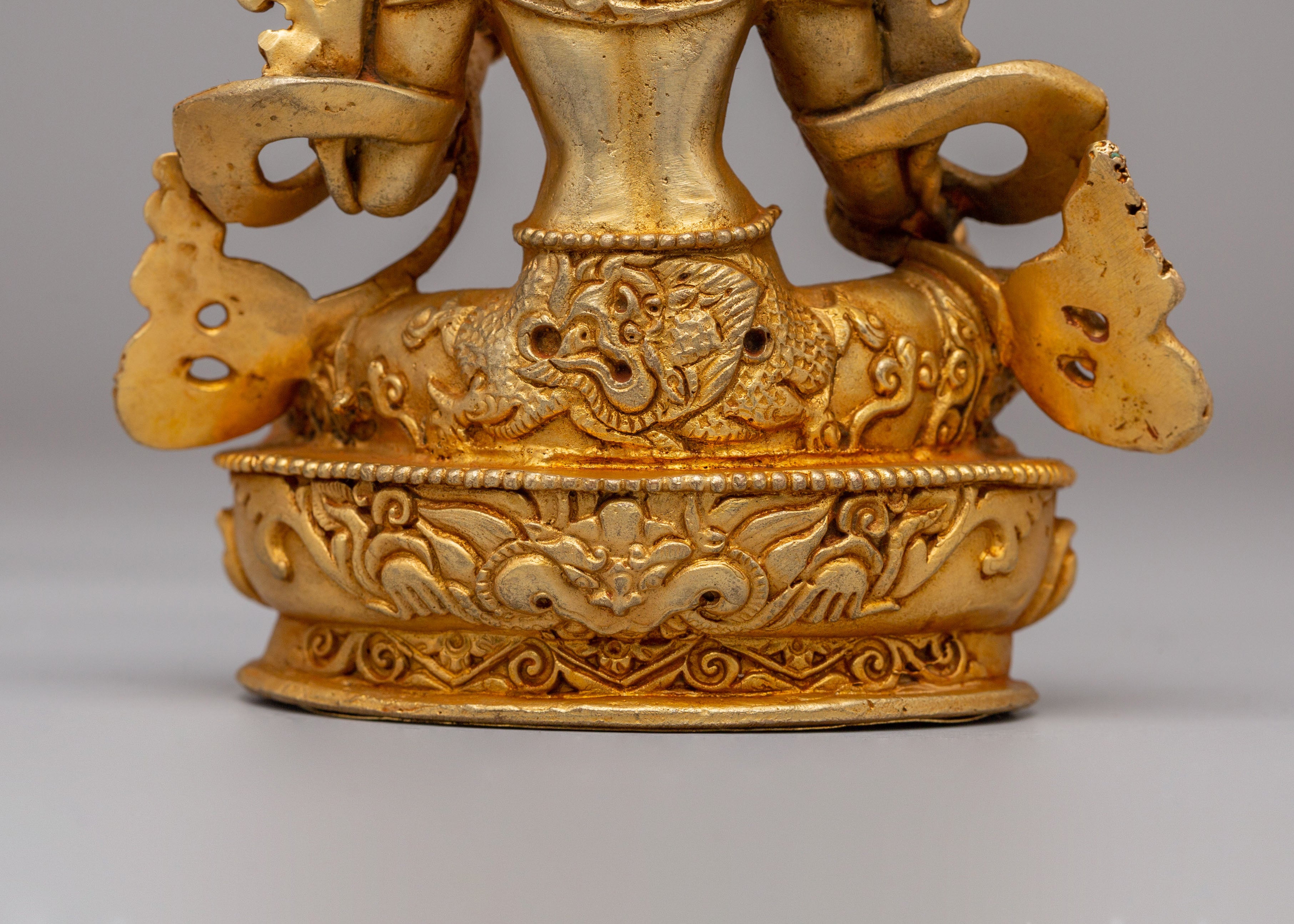 Handcrafted Shyama Tara Deity Statue | Tibetan Spiritual Goddess Artwork