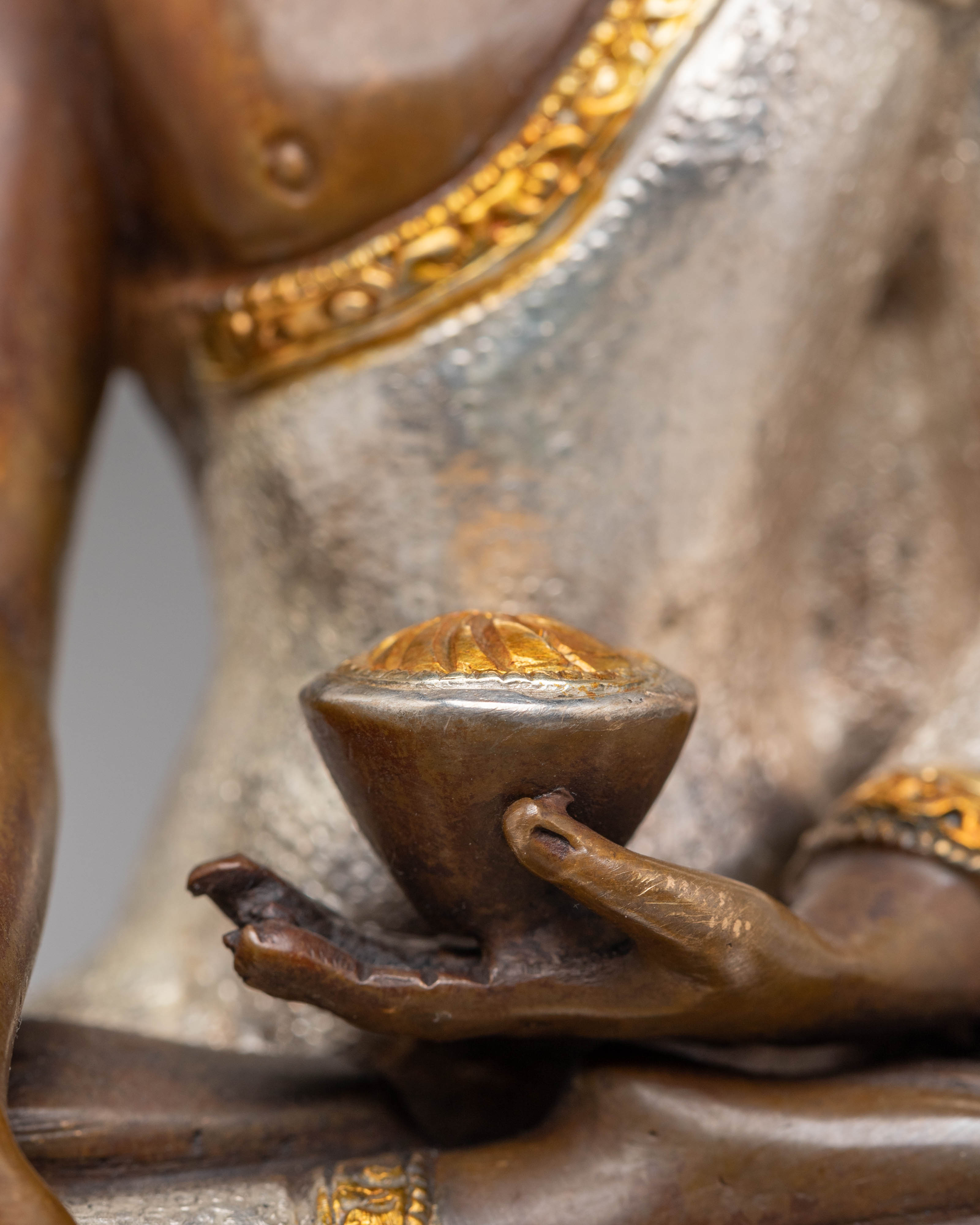 Handmade Buddhist Three-Buddha Set | Three-Buddha Set for Altar Worship