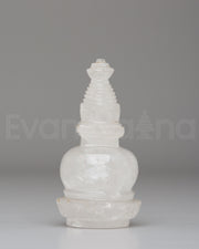 Handcrafted Crystal Stupa