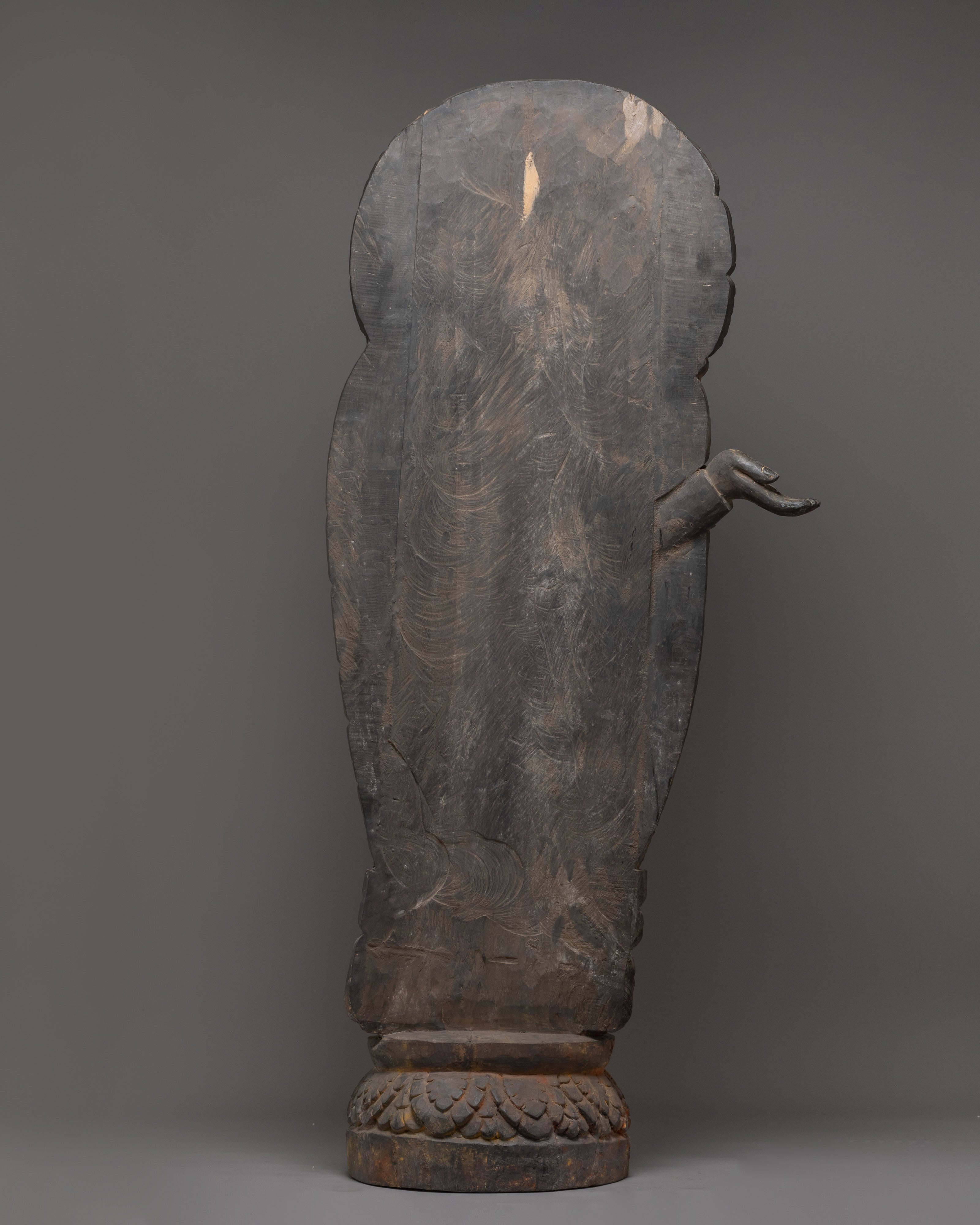 Divine Tara Compassion Statue | Hand-Carved Wooden Art