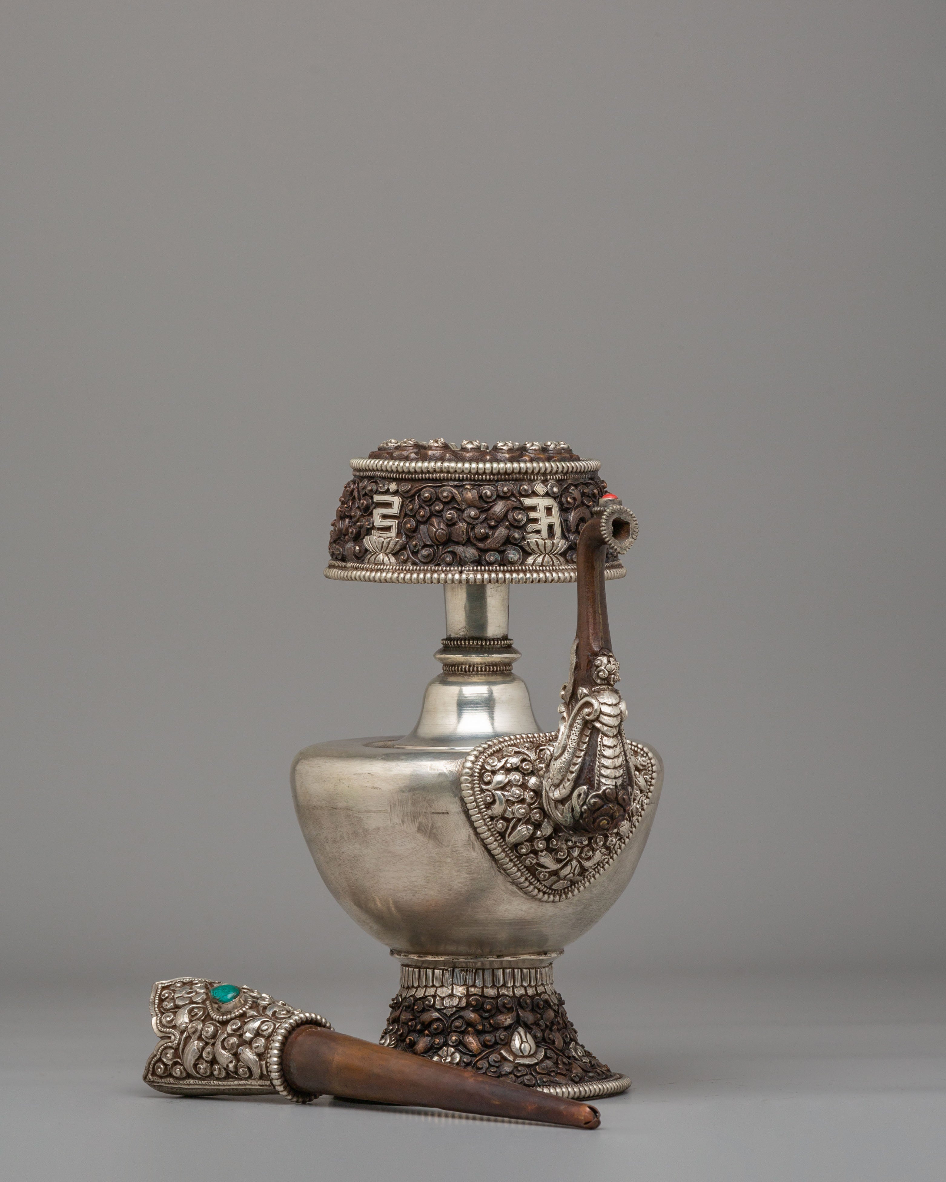 Spiritual Buddhist Ritual Bhumba Set | Sacred Tibetan Water Offerings