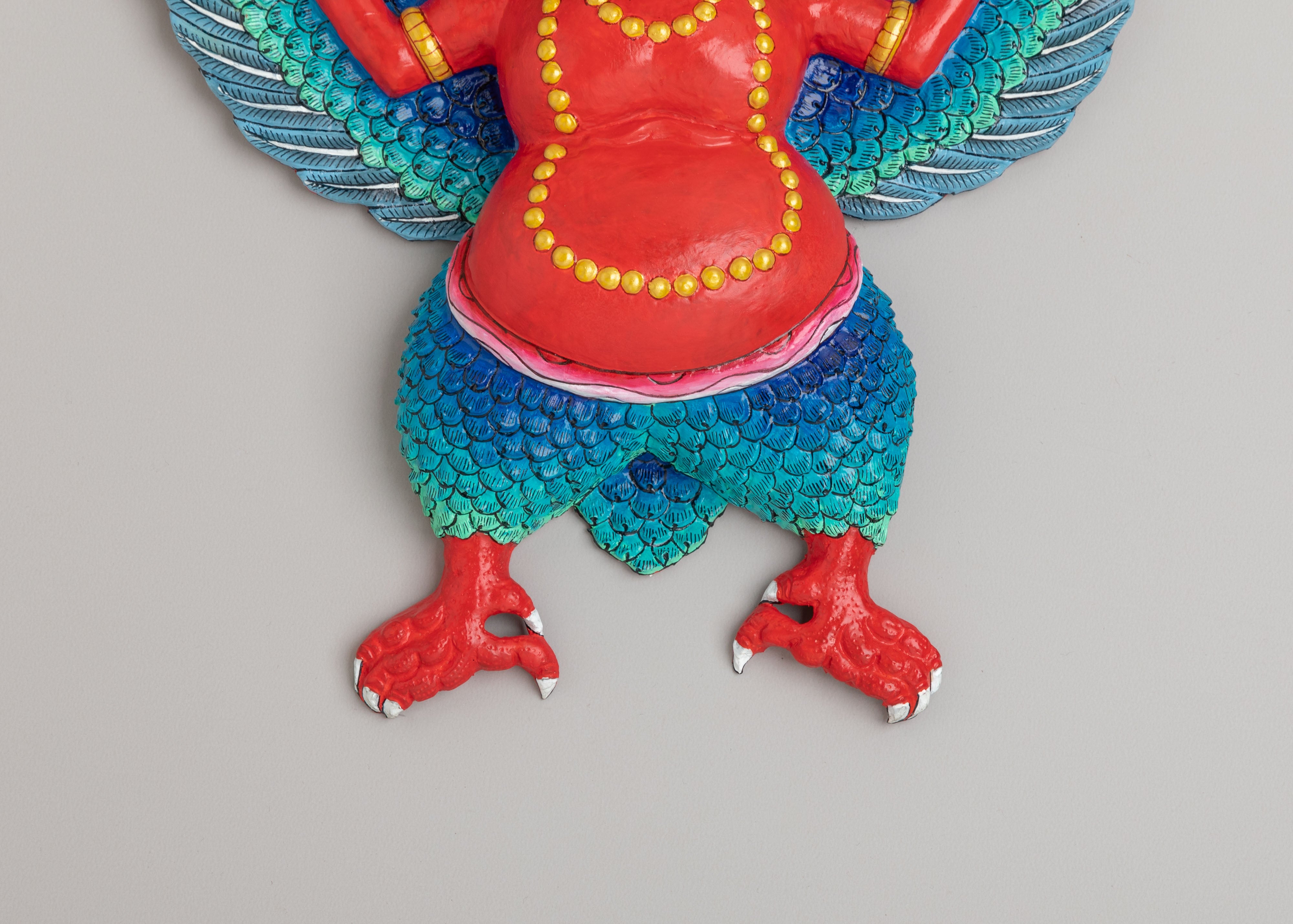 Buddhist Altar Garuda Wall Hanging | Handcrafted Decor