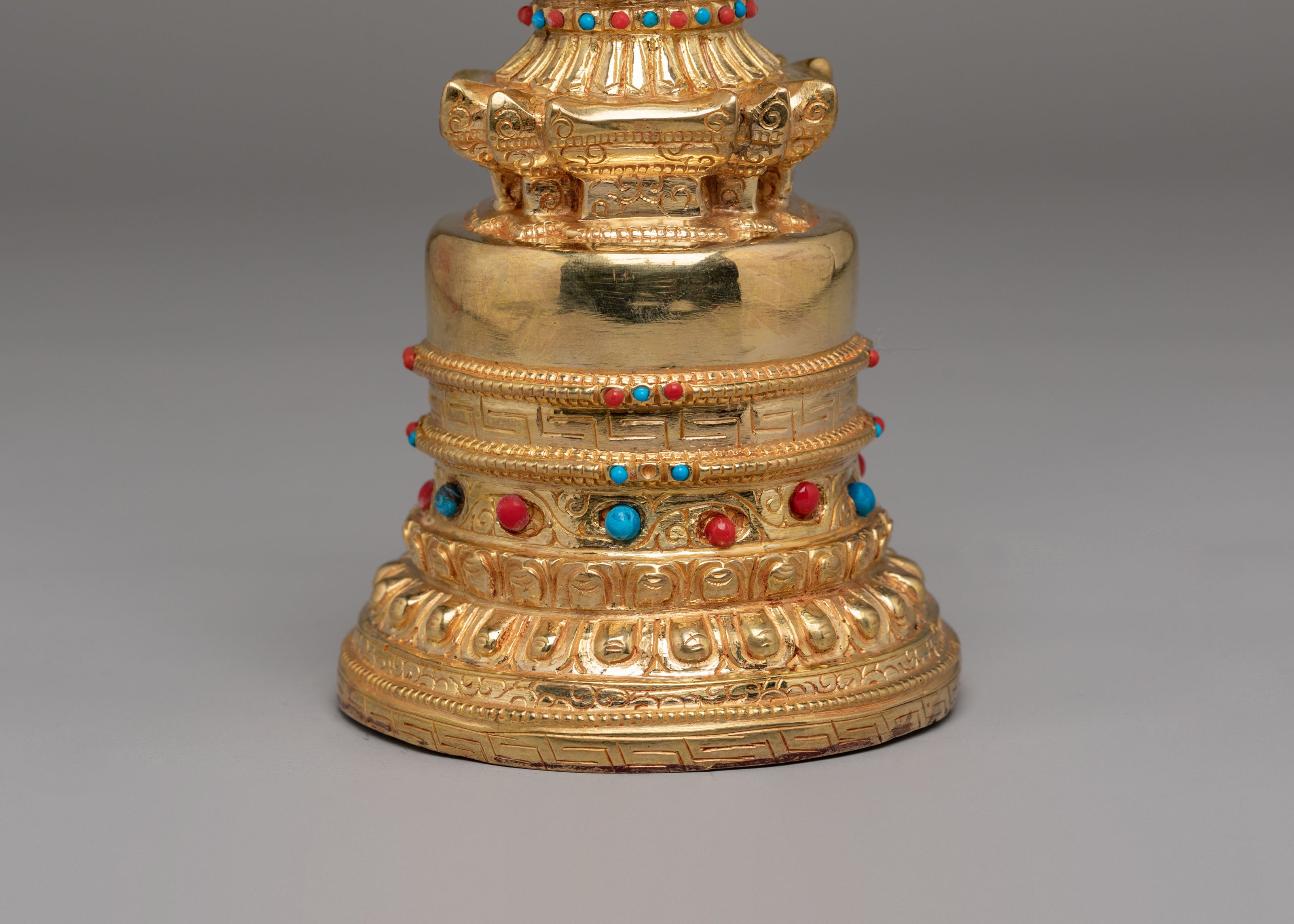 Tibetan Kadampa Stupa Sculpture | Symbol of Spiritual Enlightenment