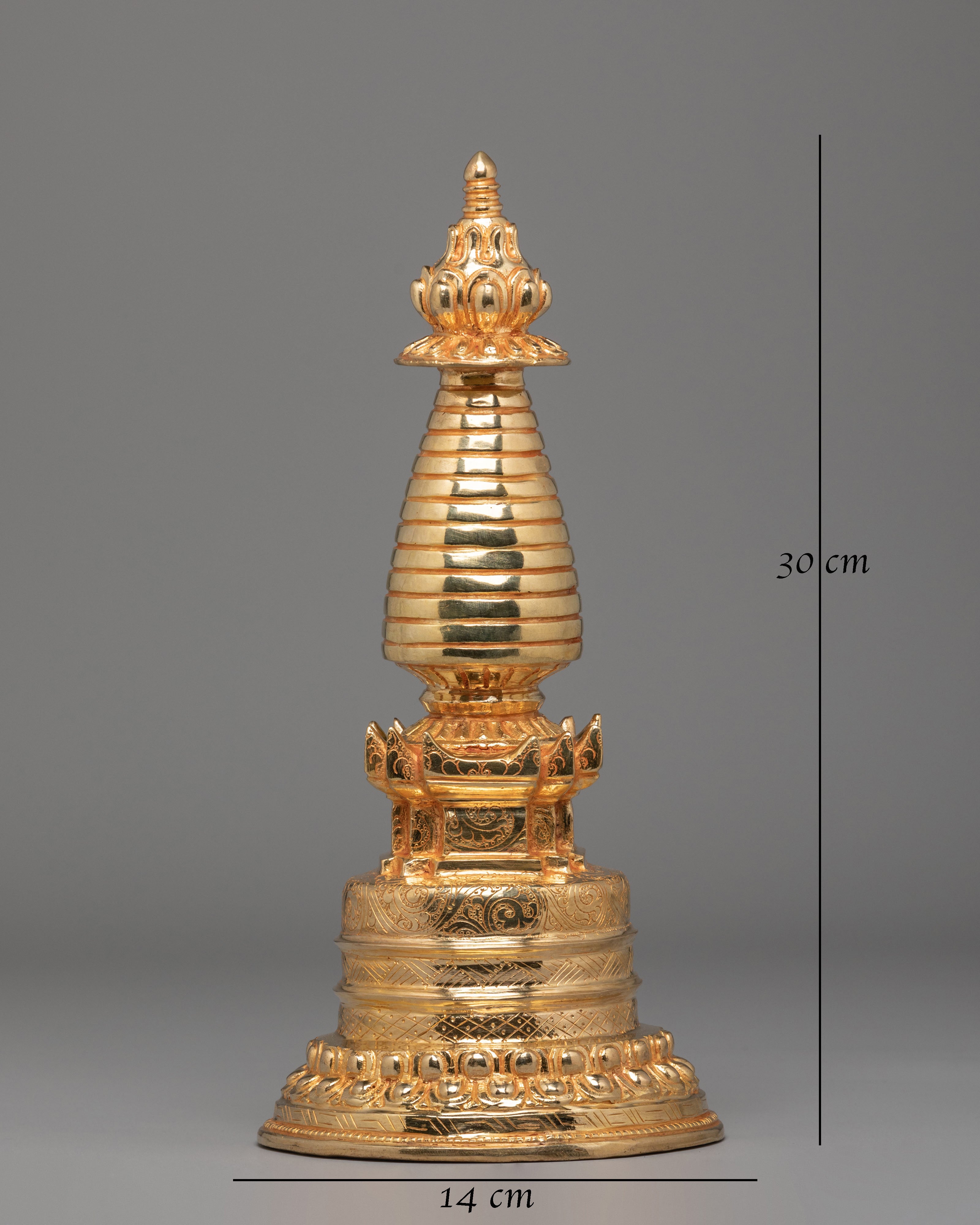 Meditation Shrine Kadampa Stupa | Symbolizing Enlightenment Wisdom and Peace
