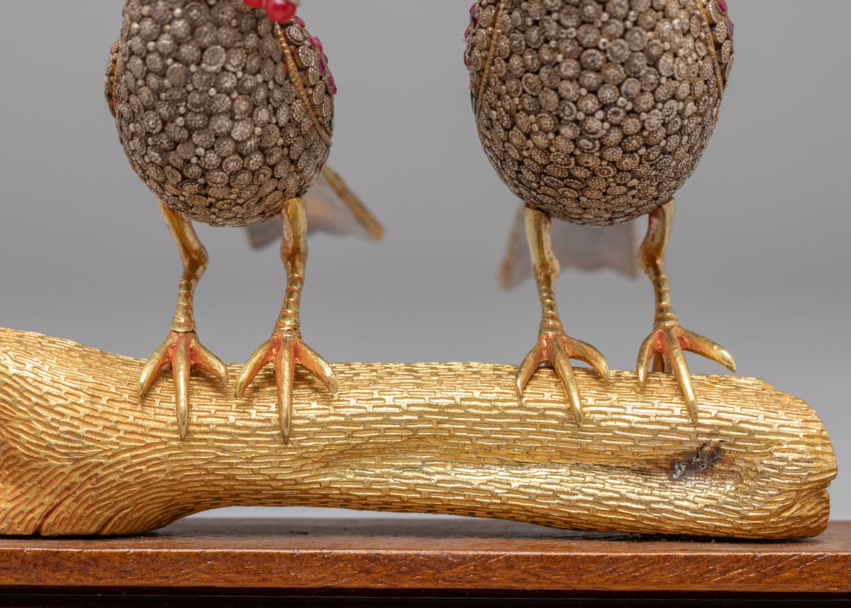 Handmade Bird Figurine Set | Symbol of Harmony and Freedom