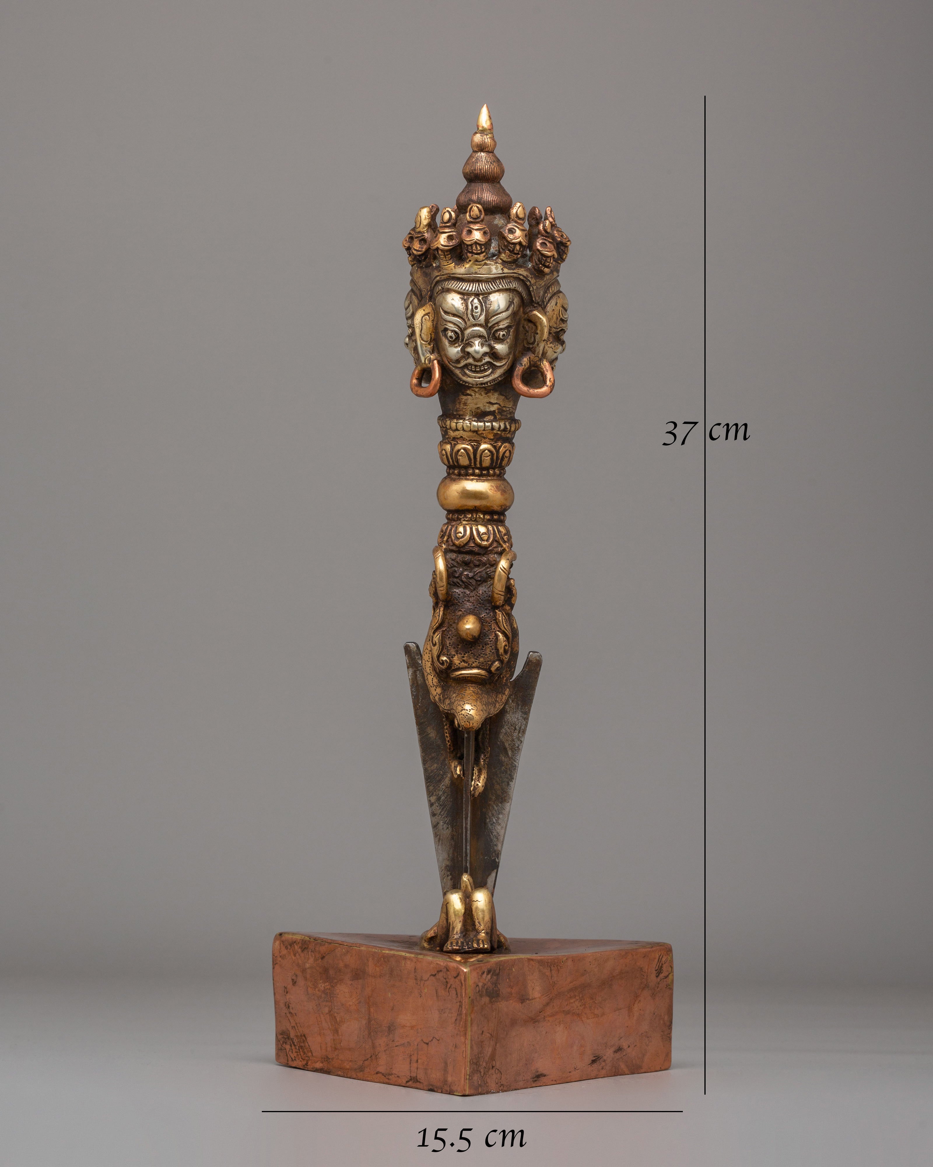 Handcrafted Sacred Ritual Dagger | Phurba for Spiritual Ceremonies