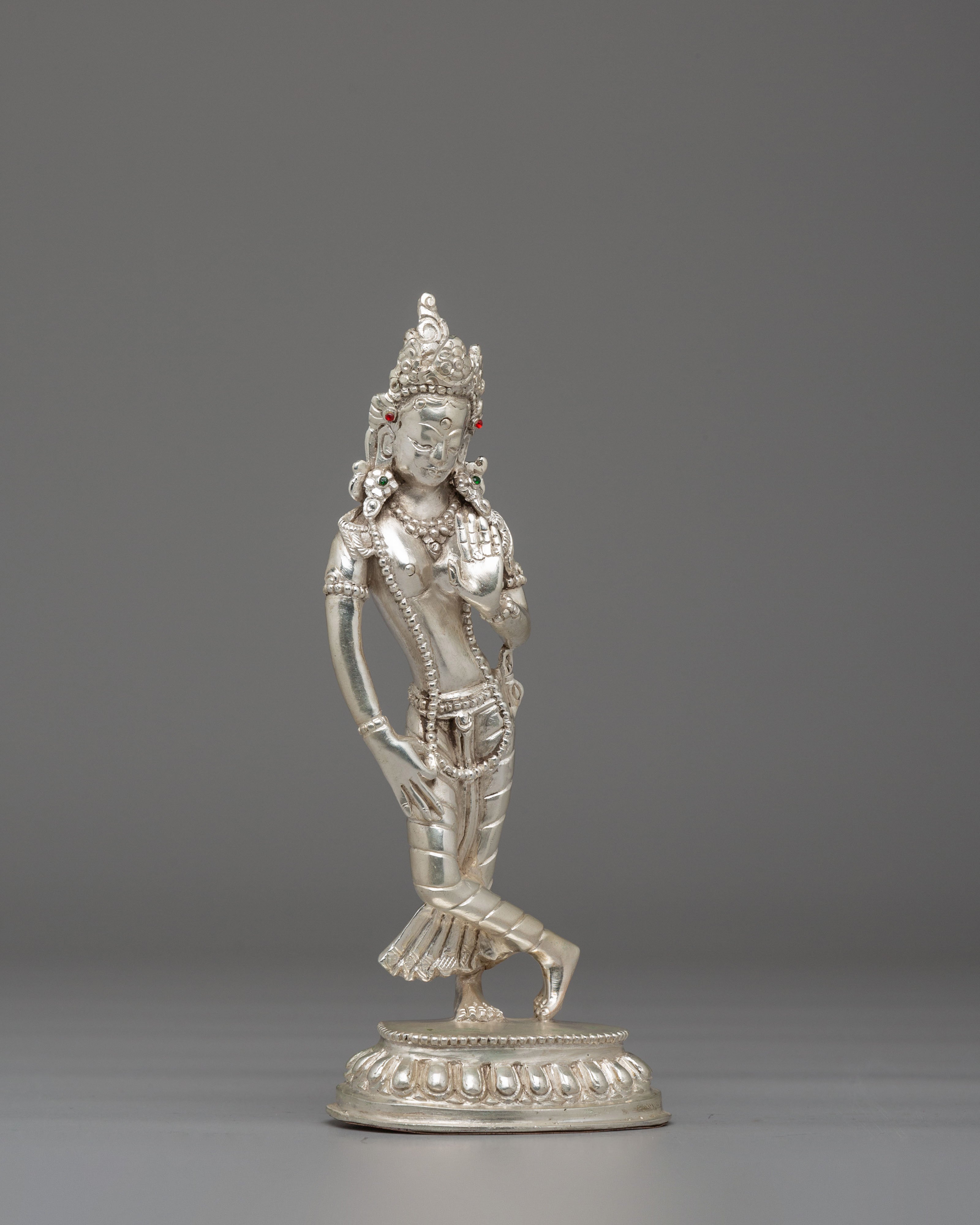 Traditional Radha Krishna Statue | Hindu Deity Figurine