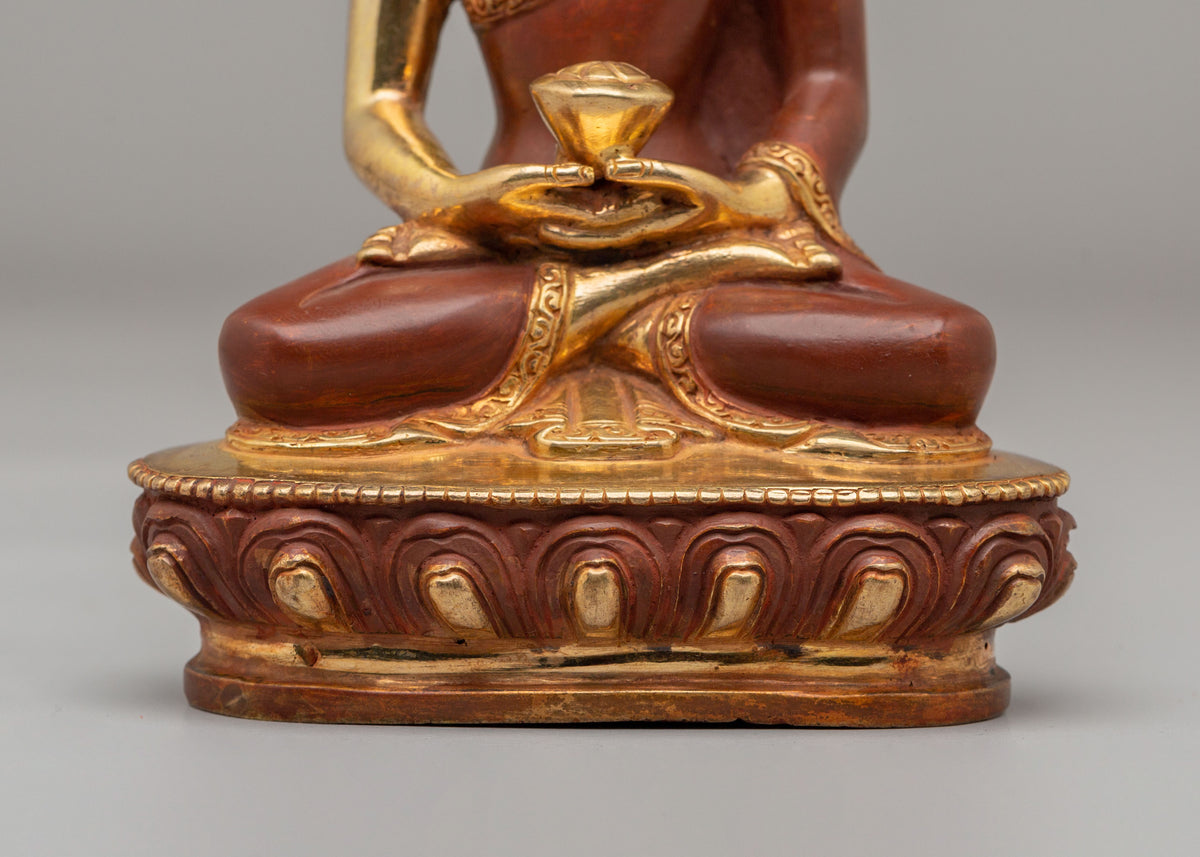 Himalayan Buddhist Amitabha Sculpture | Symbol of Infinite Light