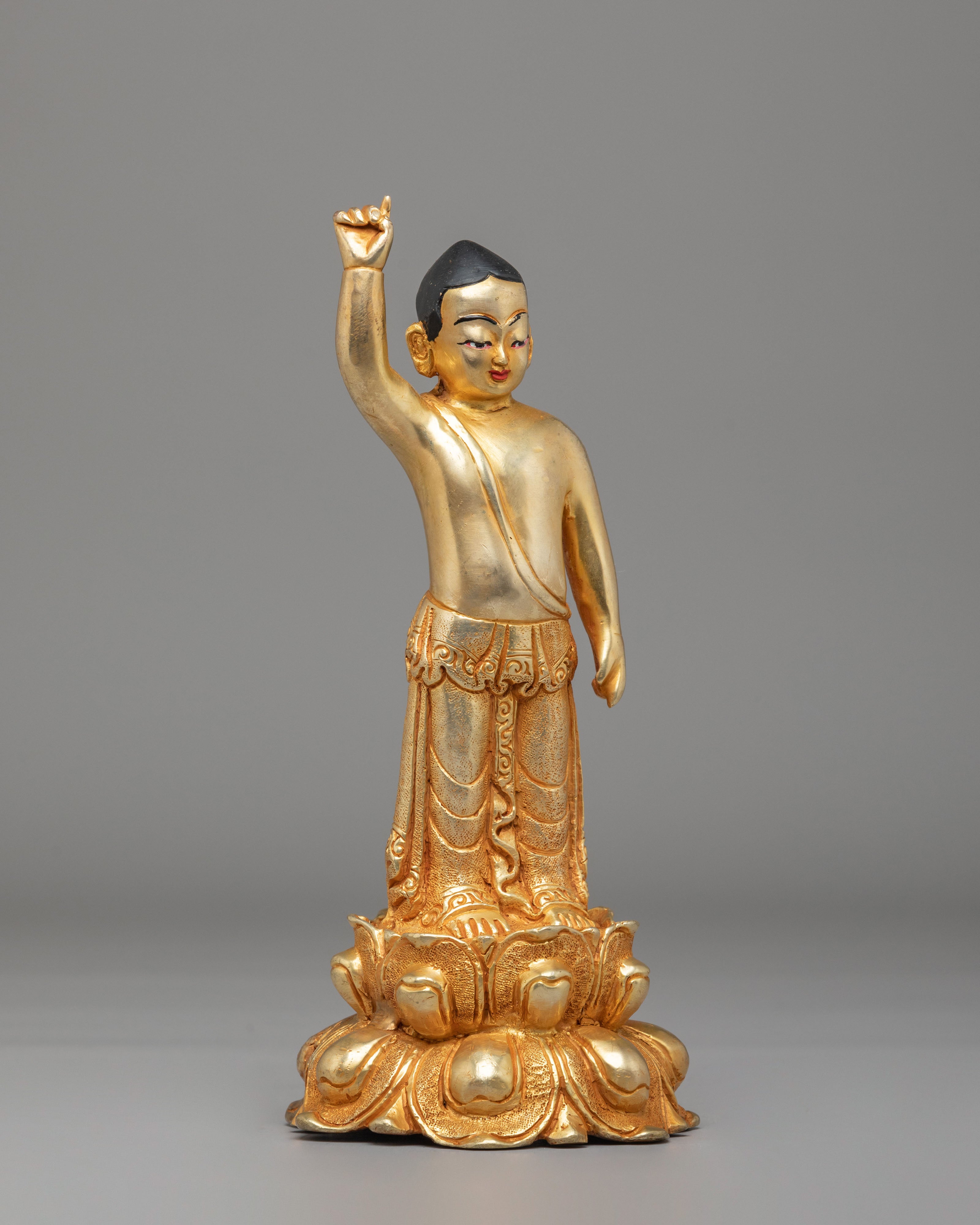 Historical Siddhartha Gautama Sculpture | Buddhist Altar Decor