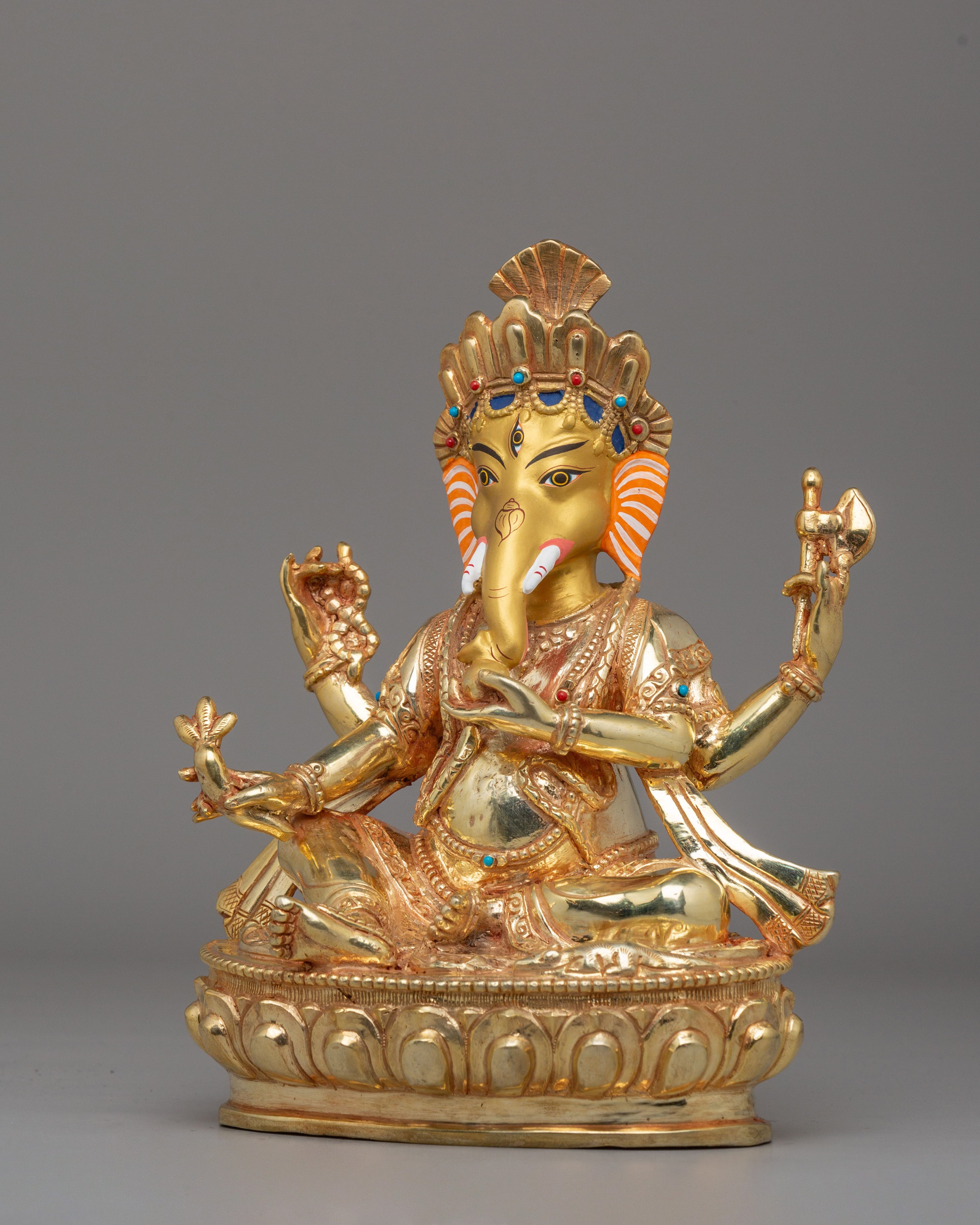Hindu God Ganesh Statue | Sacred Altar and Home Decor