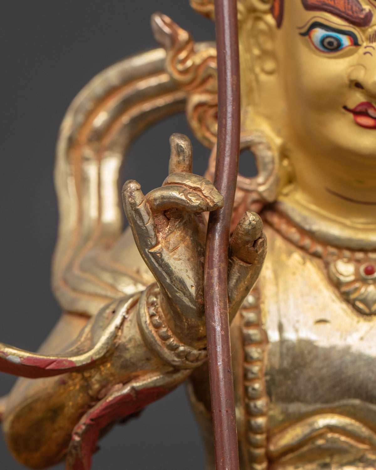 The Northern Guardian Namtoshe Statue | Tibetan Protector Deity Sculpture