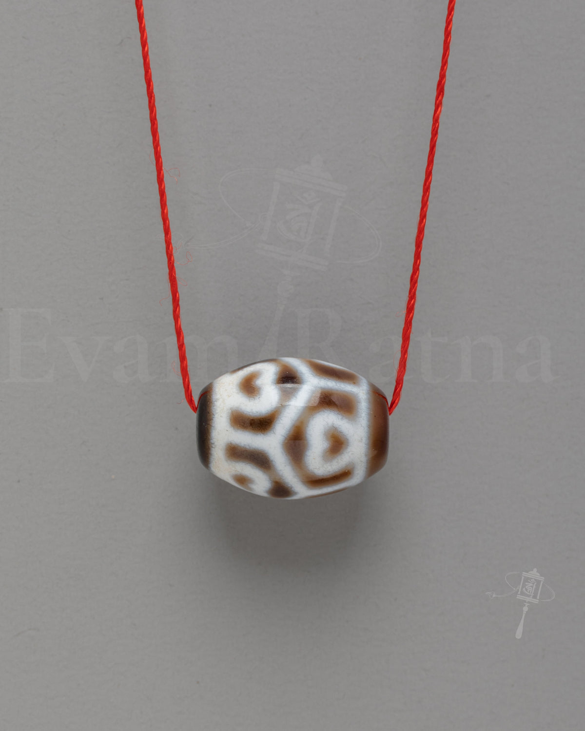 Spiritual Dzi Bead Locket | Handcrafted Spiritual Necklace