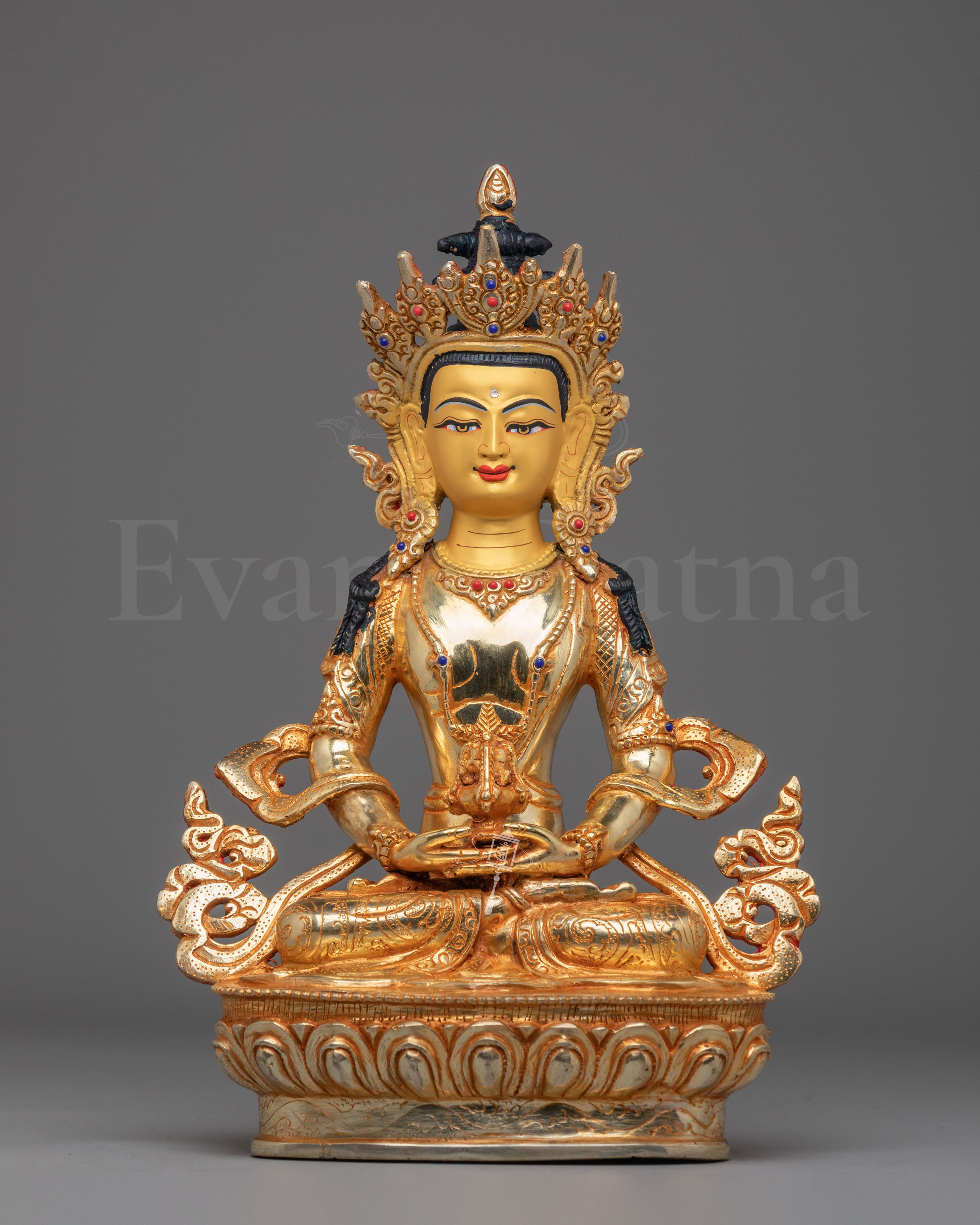 Tibetan Longevity Buddha Amitayus Statue