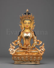 Tibetan Longevity Buddha Amitayus Statue