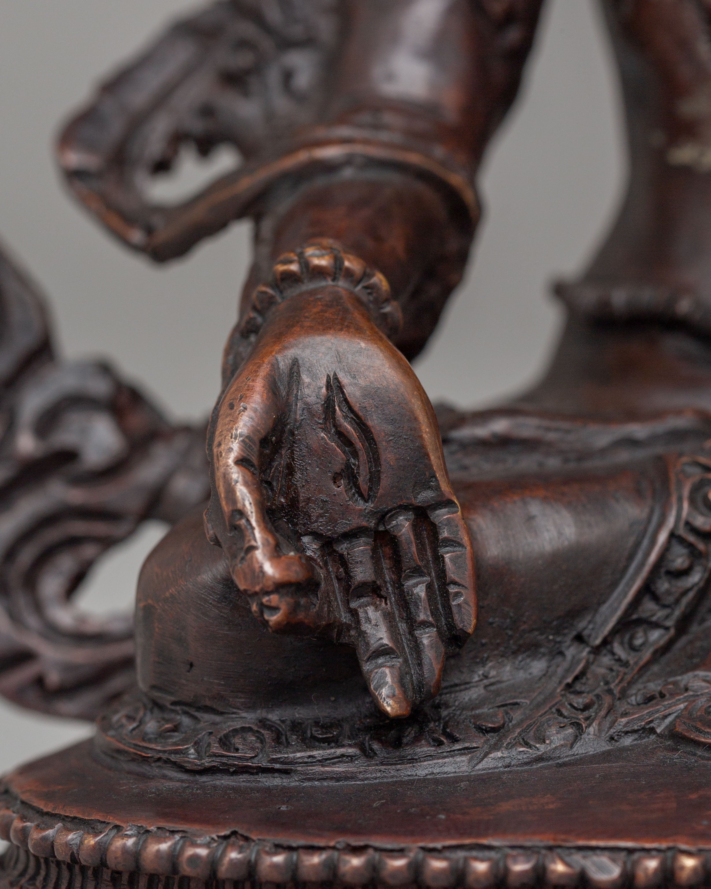 Sacred White Tara Deity Statue | Tibetan Long Life Deity