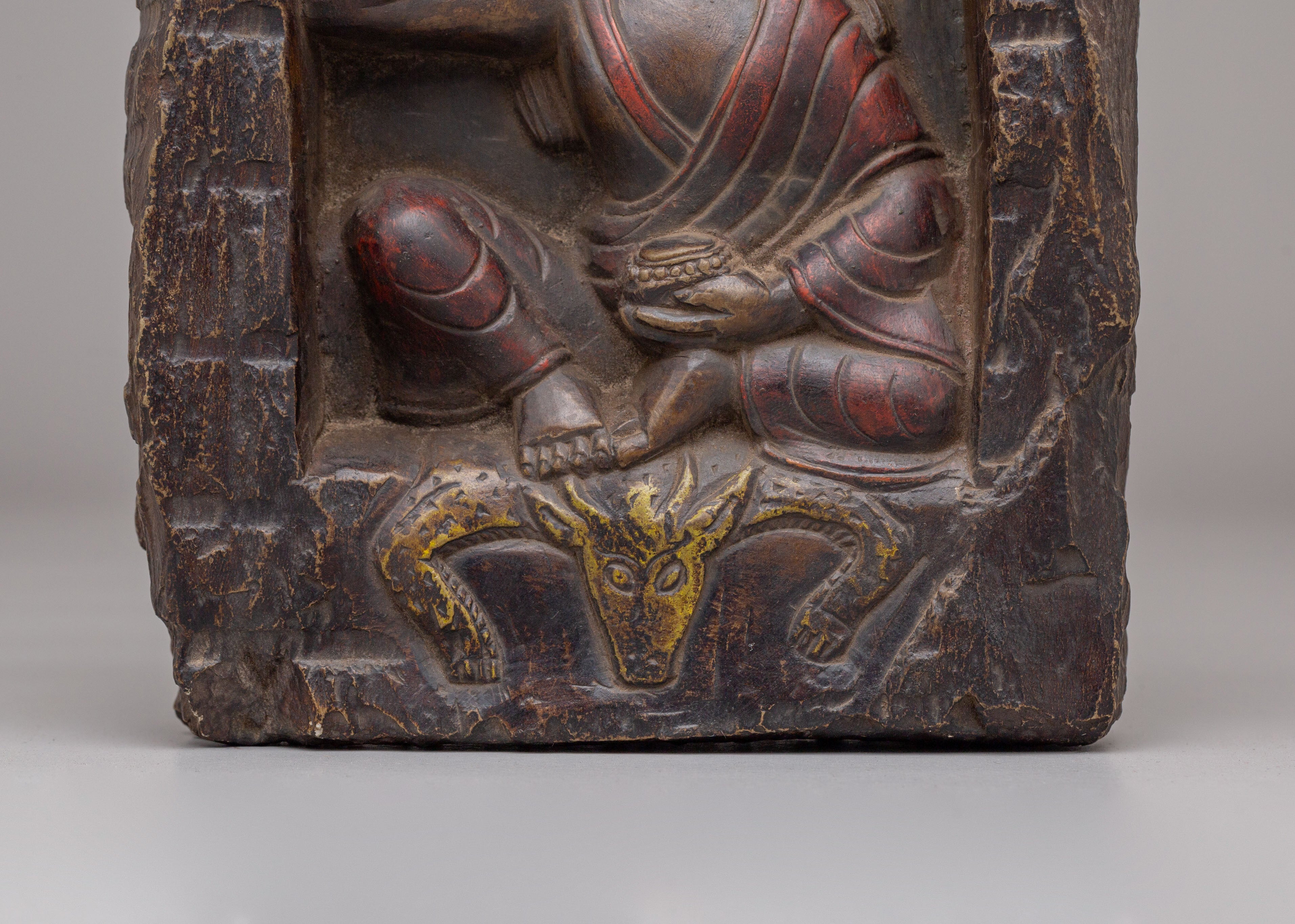 Traditional Milarepa Statue | Tibetan Master of Meditation