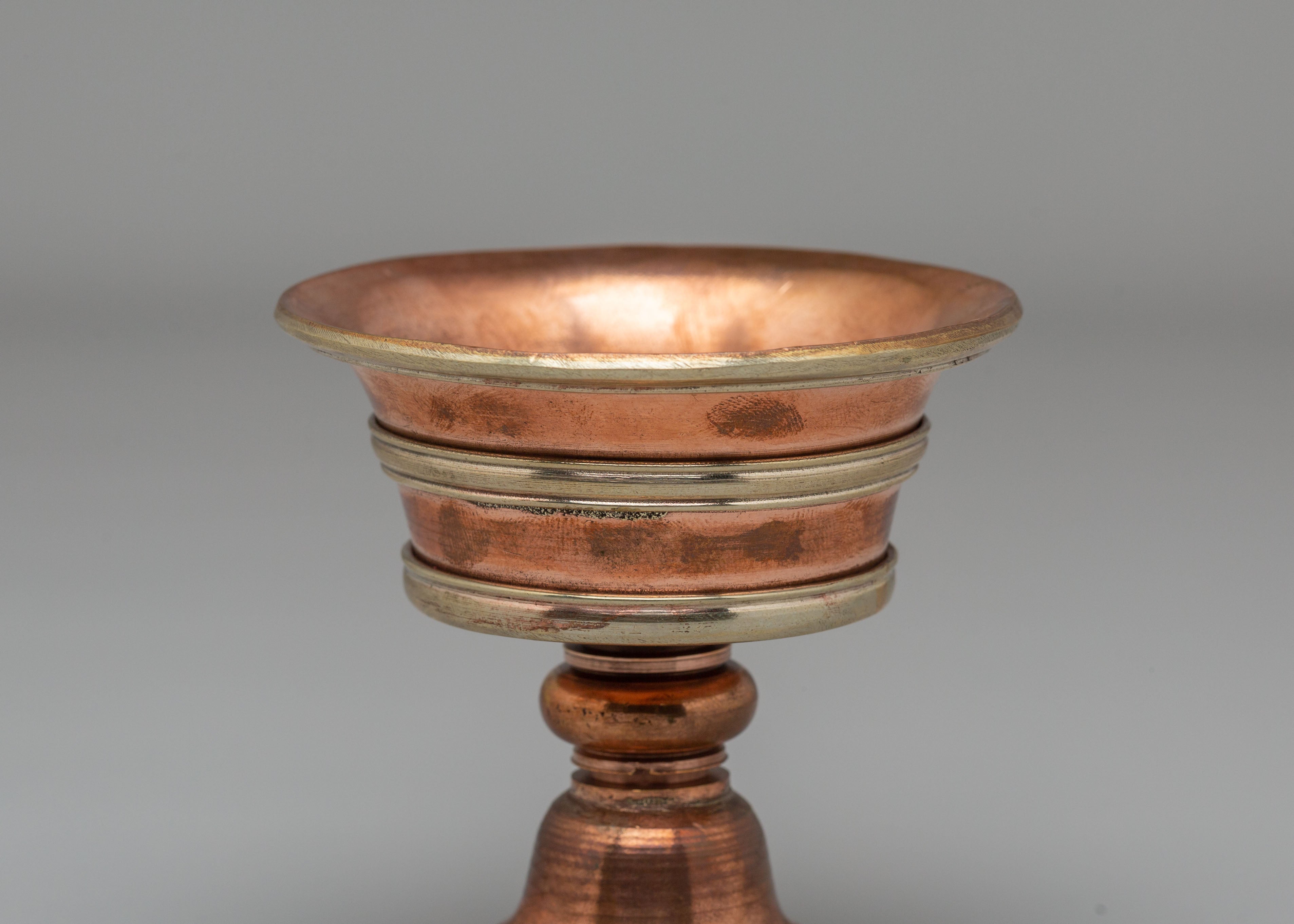 Buddhist Butter Lamp for Light Offerings | Tibetan Altar Offering Lamp