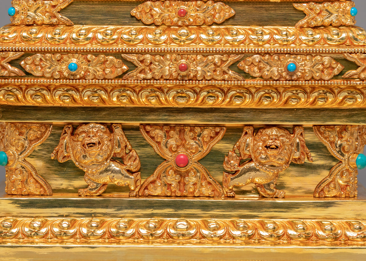 Himalayan Buddhist Enlightenment Chorten | Sacred Spiritual Symbol